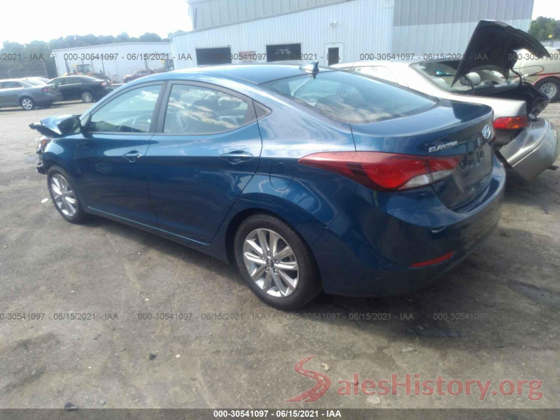 KMHDH4AE8GU606950 2016 HYUNDAI ELANTRA