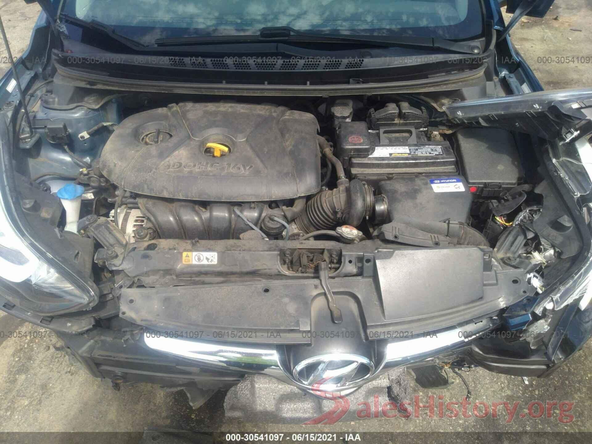 KMHDH4AE8GU606950 2016 HYUNDAI ELANTRA