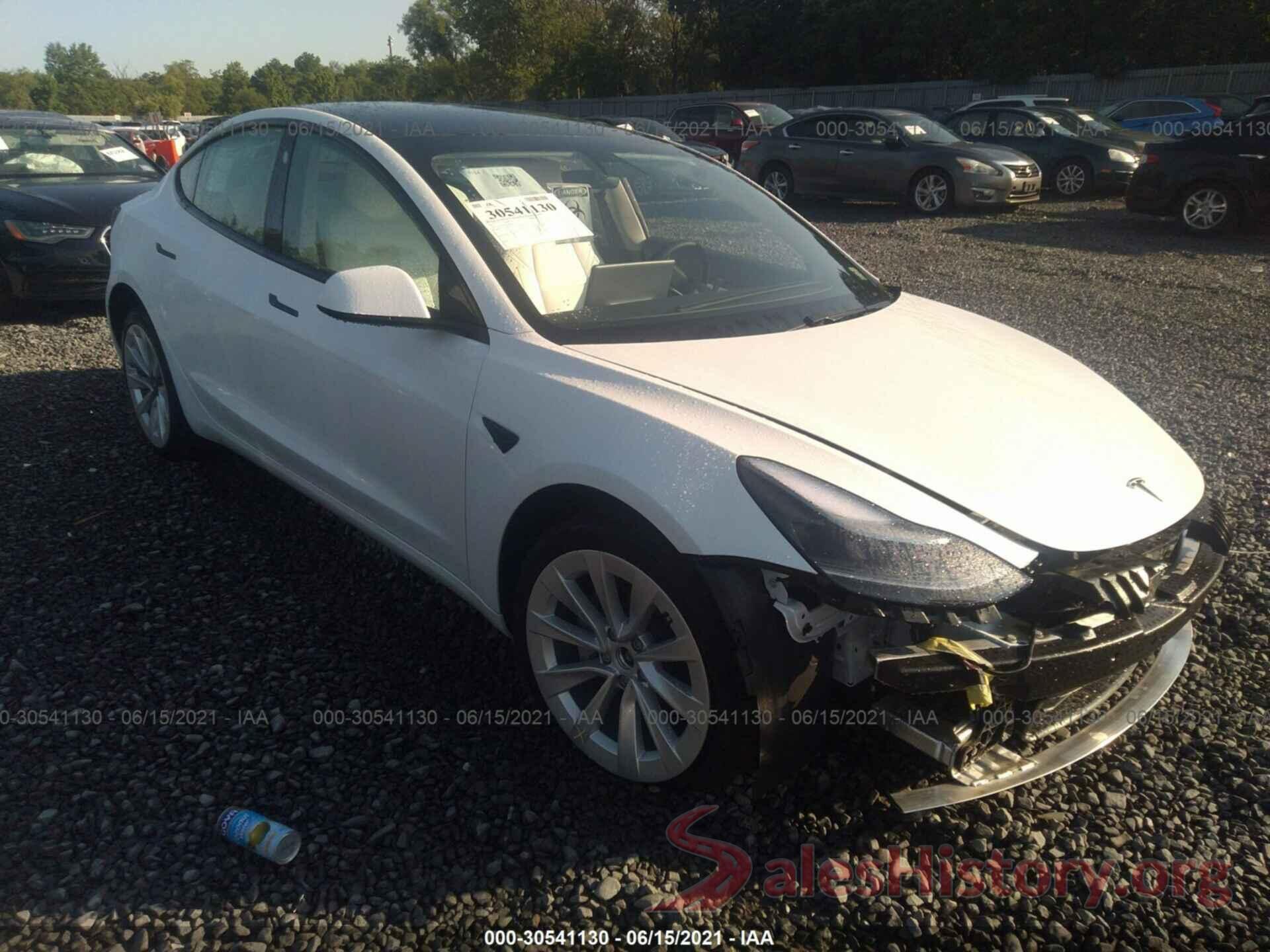 5YJ3E1EB2MF903451 2021 TESLA MODEL 3