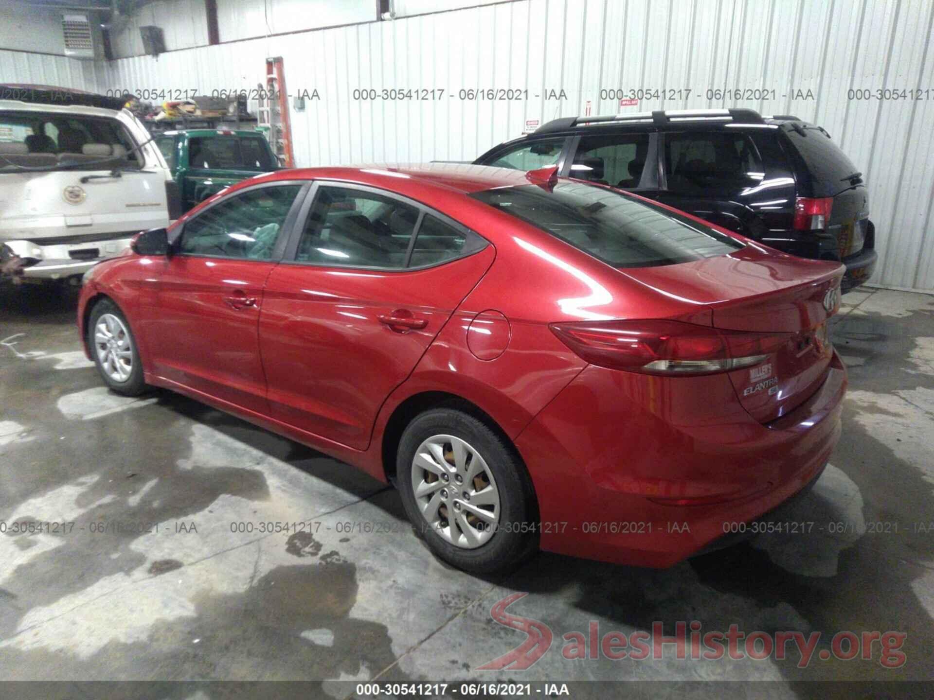 5NPD74LF1HH104015 2017 HYUNDAI ELANTRA