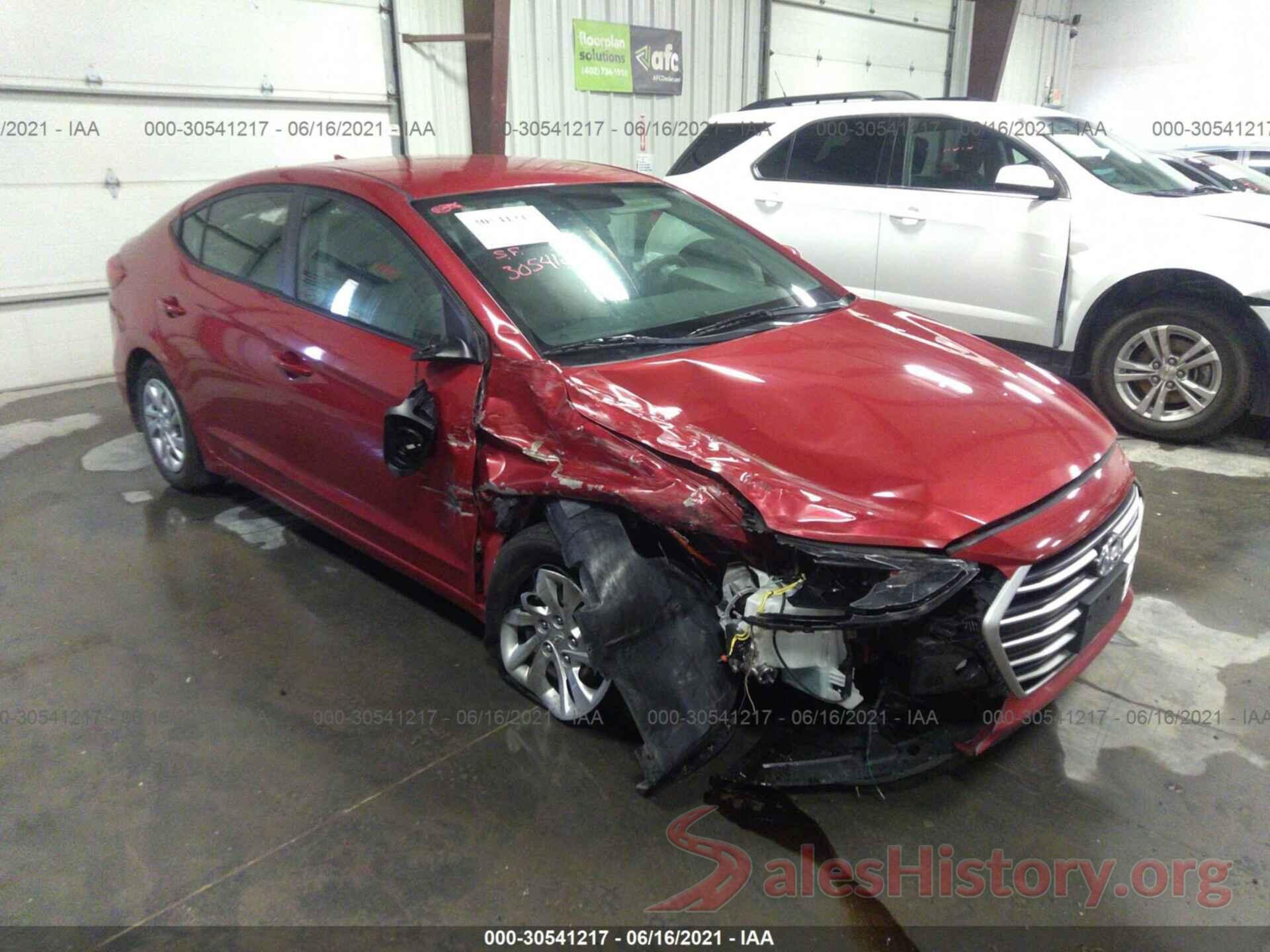 5NPD74LF1HH104015 2017 HYUNDAI ELANTRA