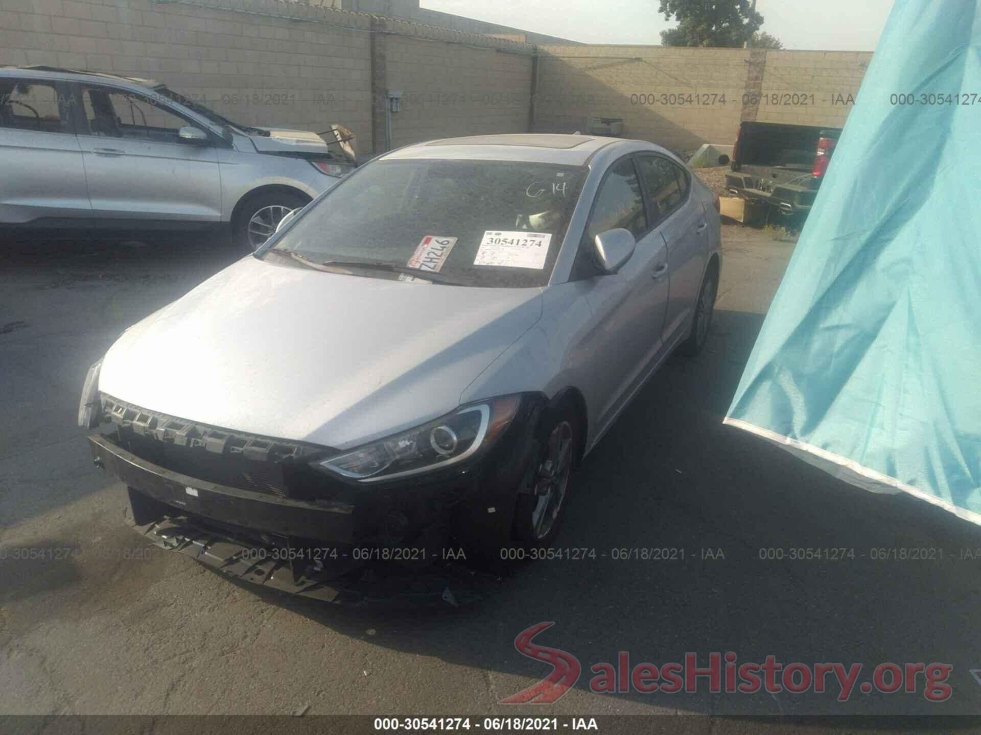 KMHD84LF6HU241370 2017 HYUNDAI ELANTRA