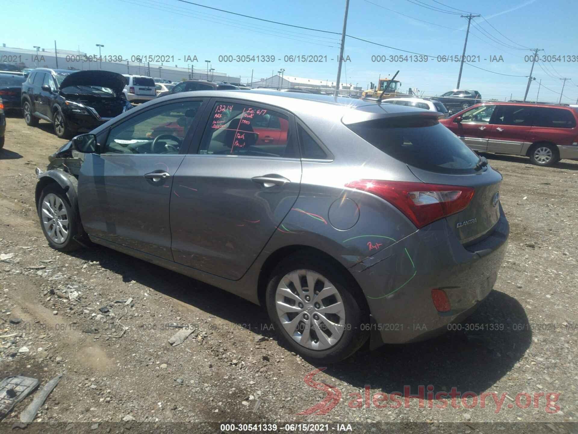 KMHD35LH7GU301967 2016 HYUNDAI ELANTRA GT