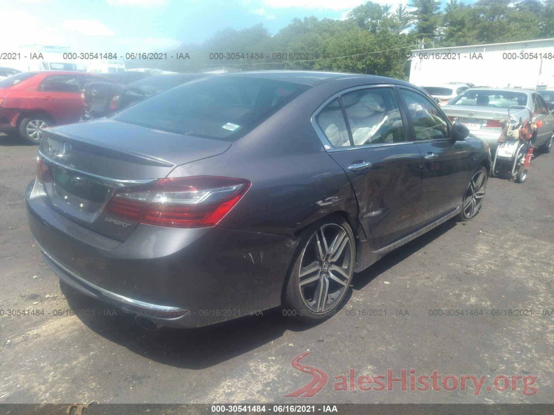 1HGCR2F58GA139865 2016 HONDA ACCORD SEDAN