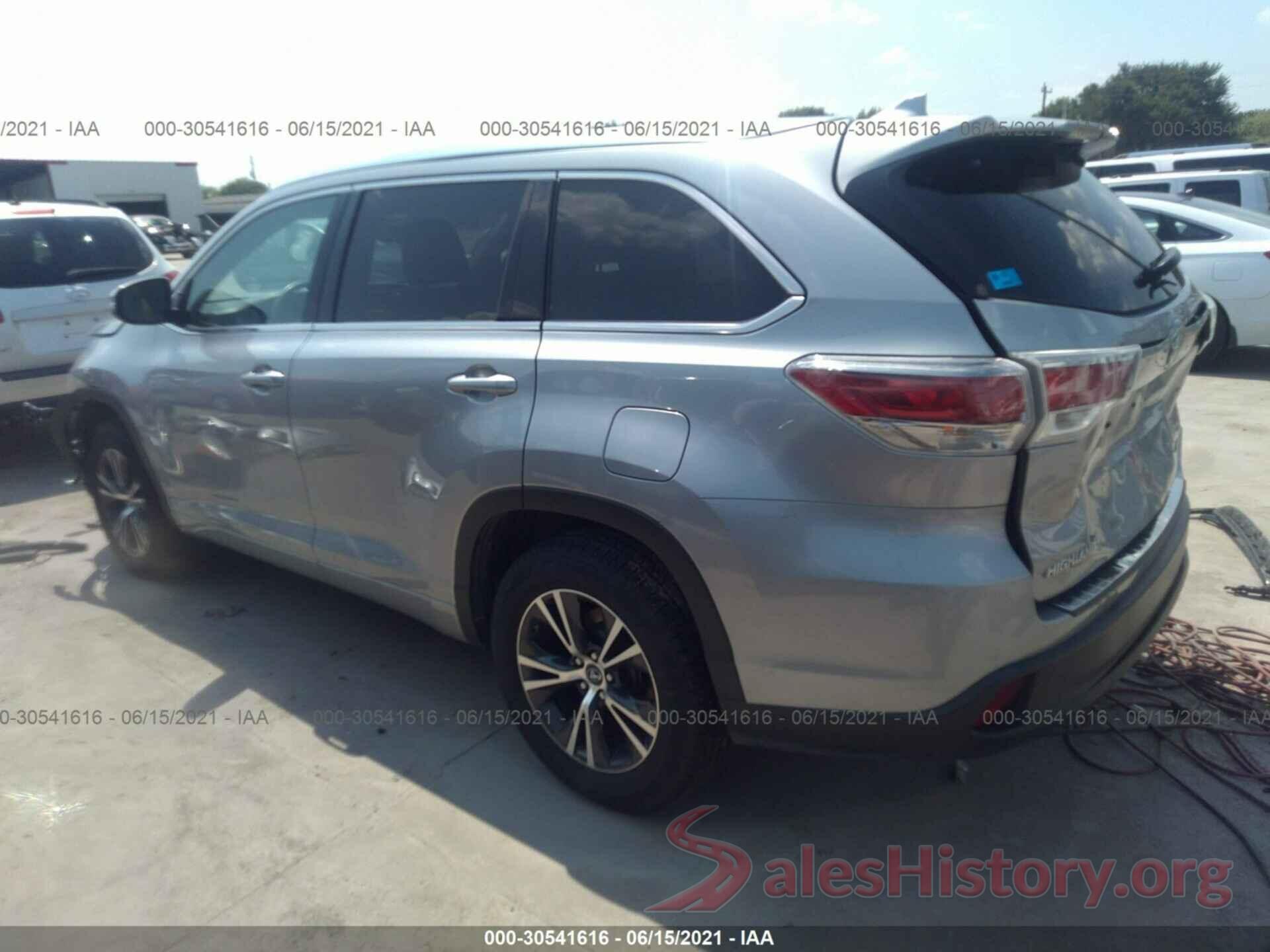 5TDKKRFH1GS156589 2016 TOYOTA HIGHLANDER