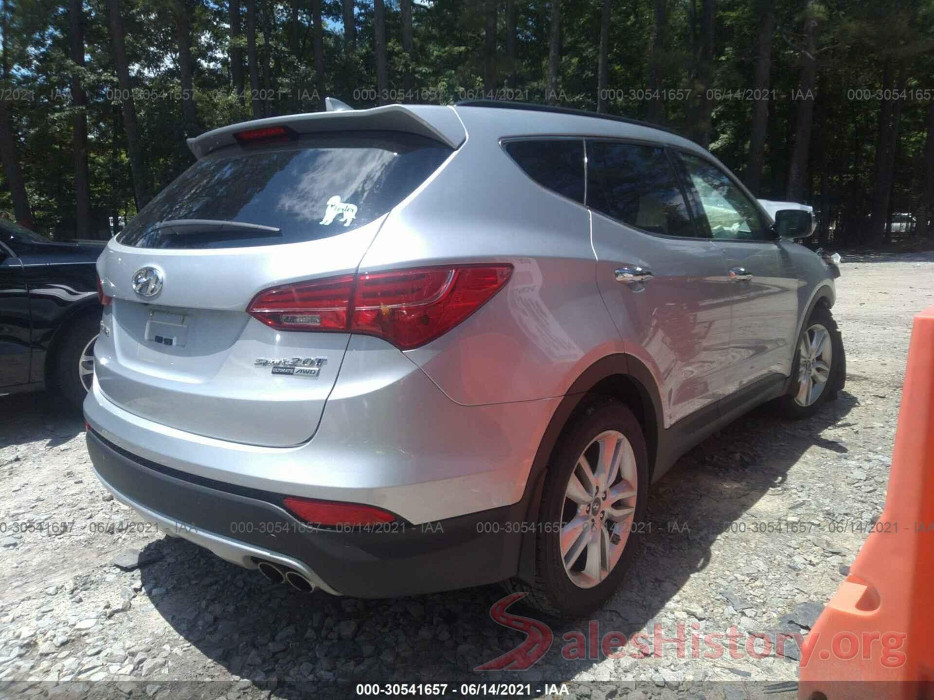 5XYZWDLA3GG341236 2016 HYUNDAI SANTA FE SPORT