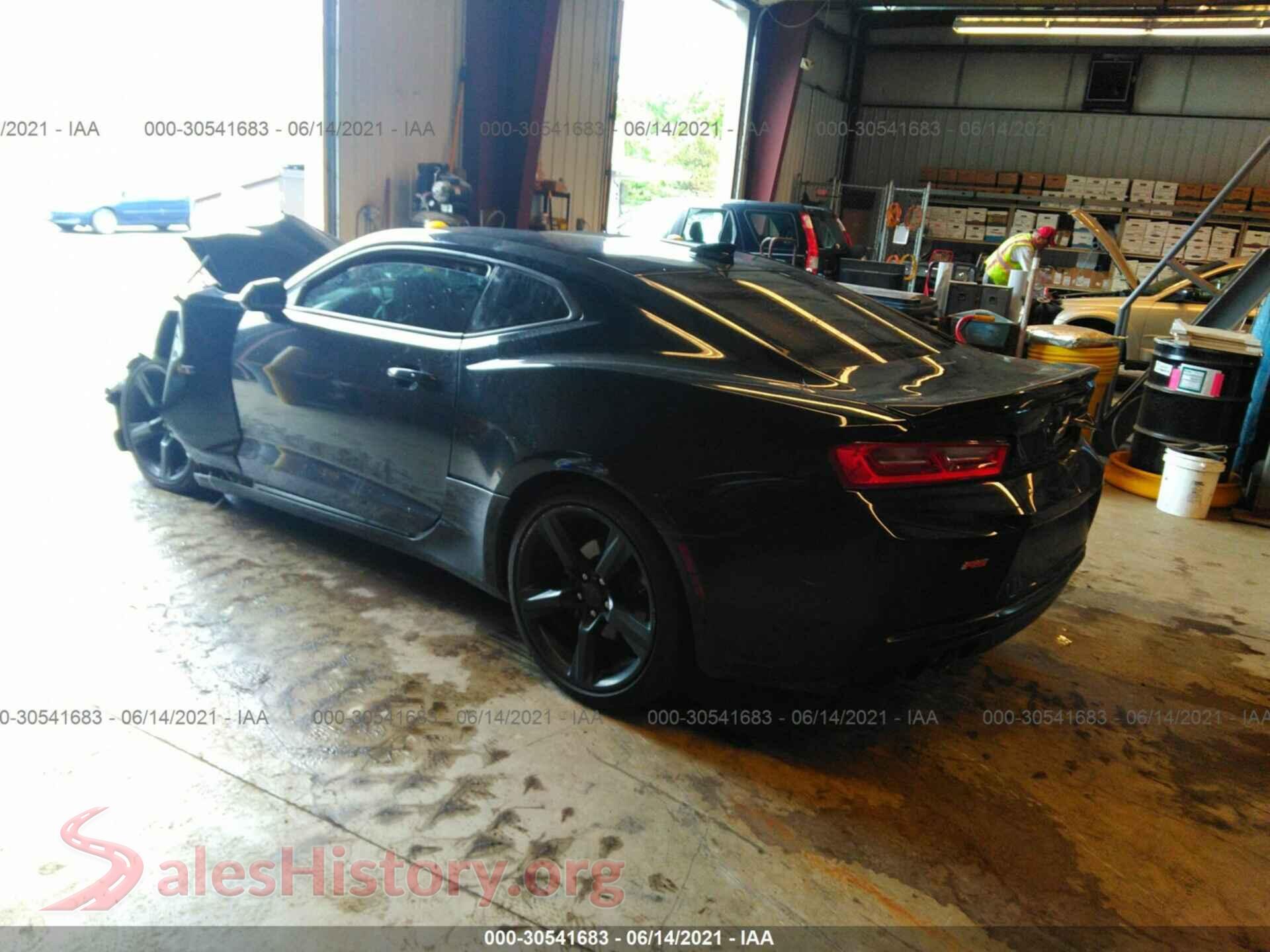 2016 CHEVROLET CAMARO VIN 1G1FB1RS8G0183651, driver side view