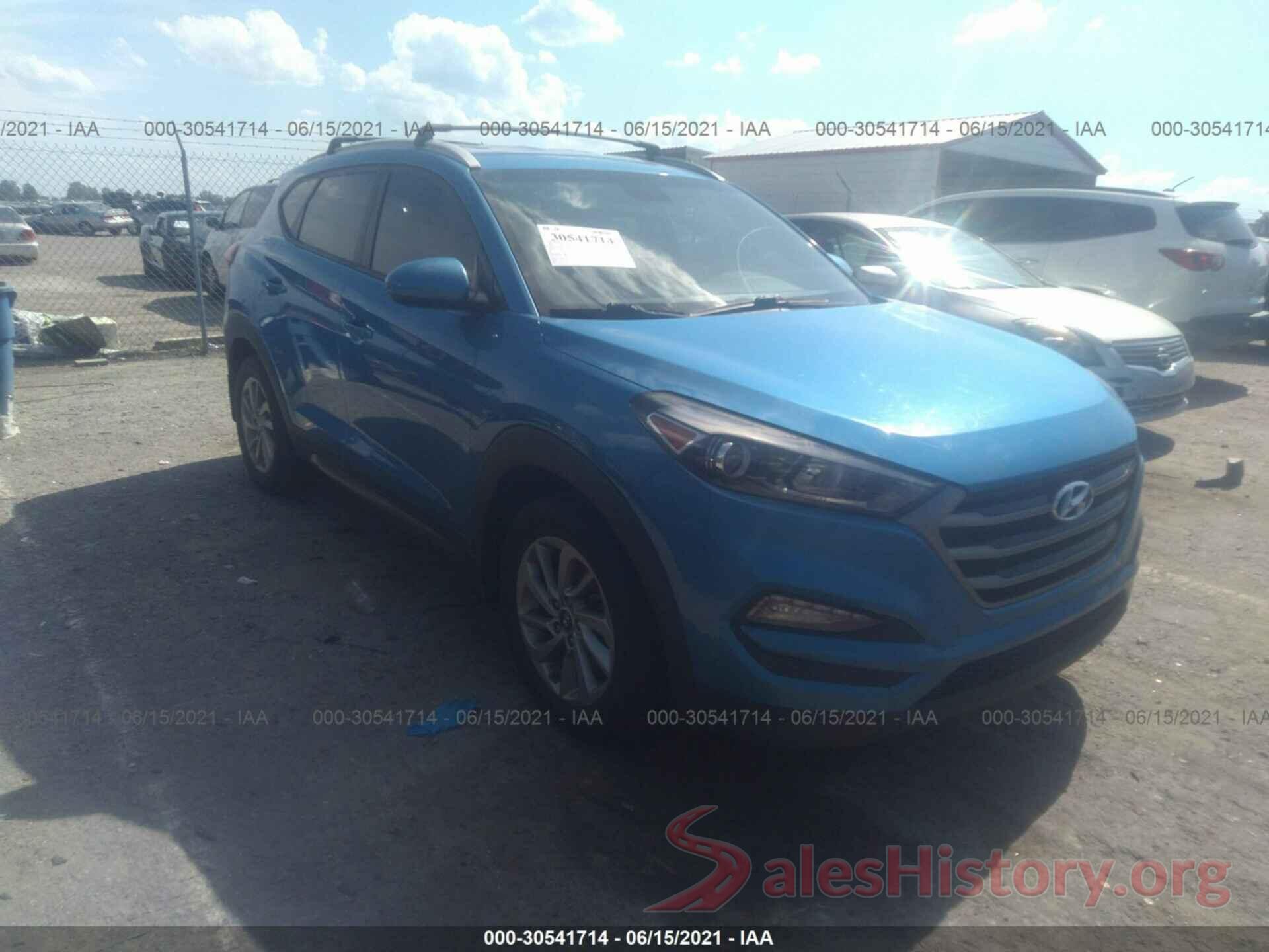 KM8J33A47GU210267 2016 HYUNDAI TUCSON