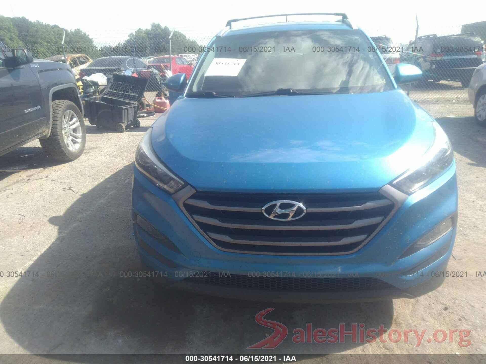 KM8J33A47GU210267 2016 HYUNDAI TUCSON