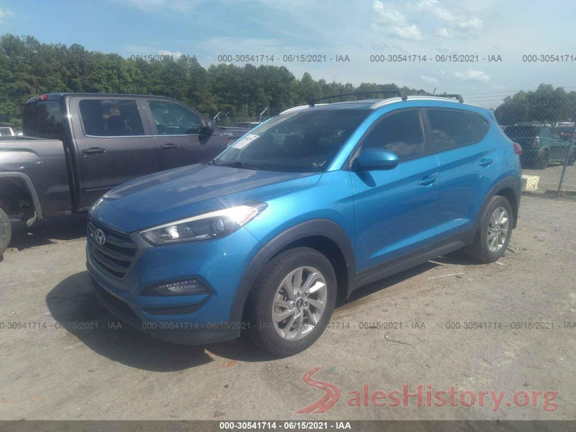 KM8J33A47GU210267 2016 HYUNDAI TUCSON