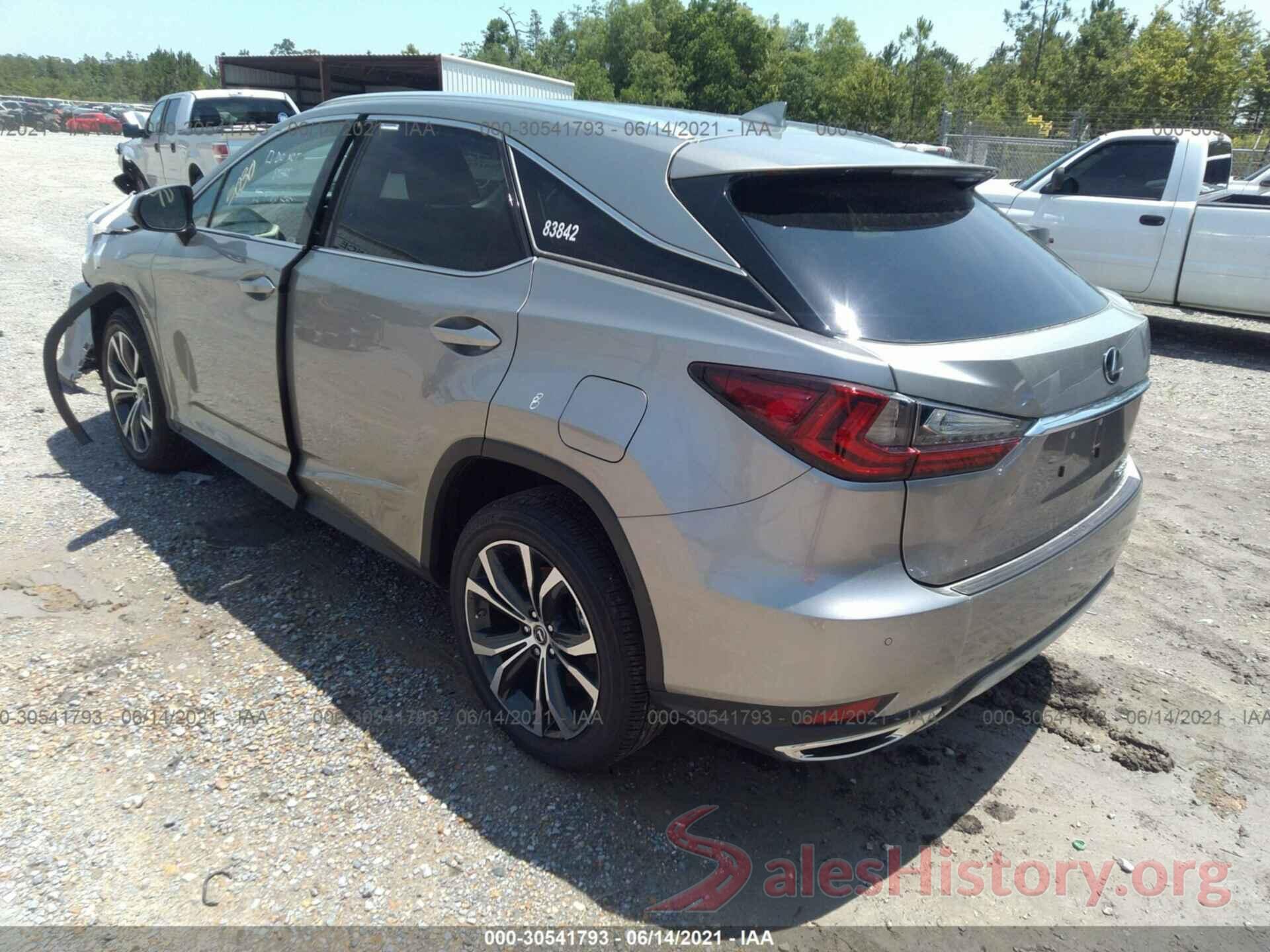 2T2HZMAA8MC183842 2021 LEXUS RX