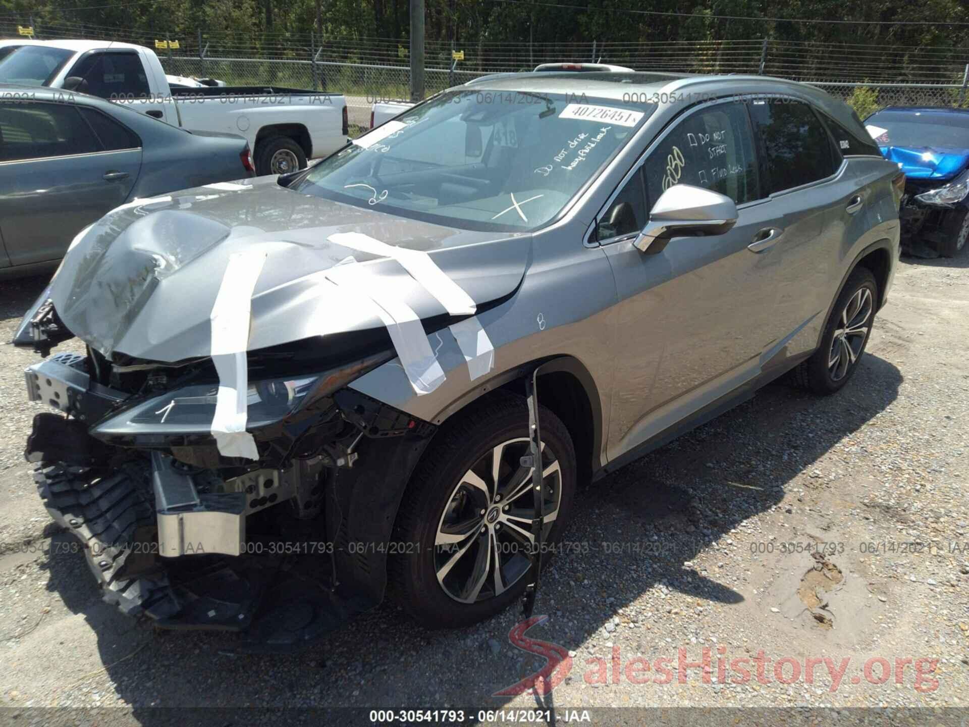 2T2HZMAA8MC183842 2021 LEXUS RX