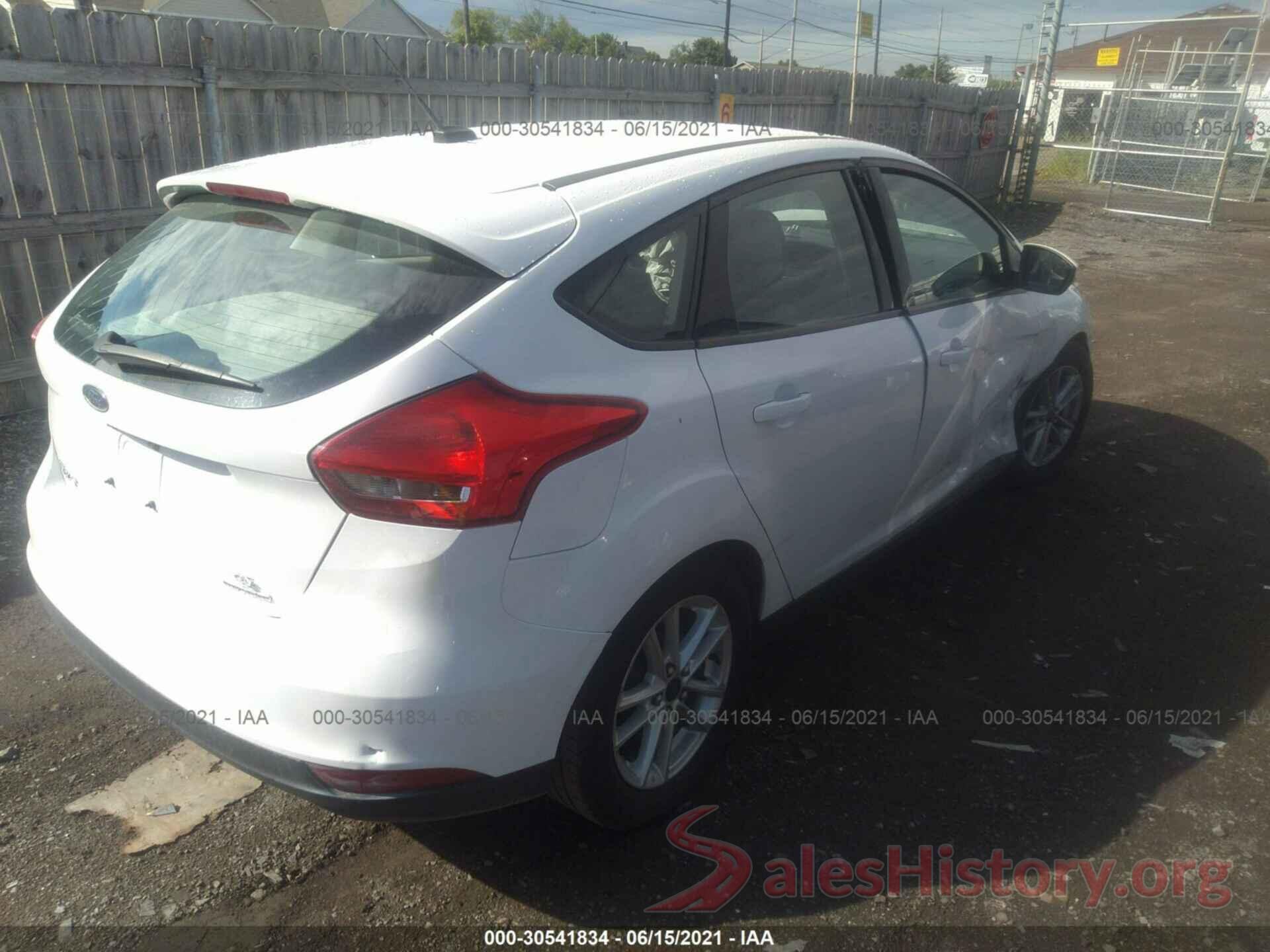 1FADP3K2XGL222458 2016 FORD FOCUS