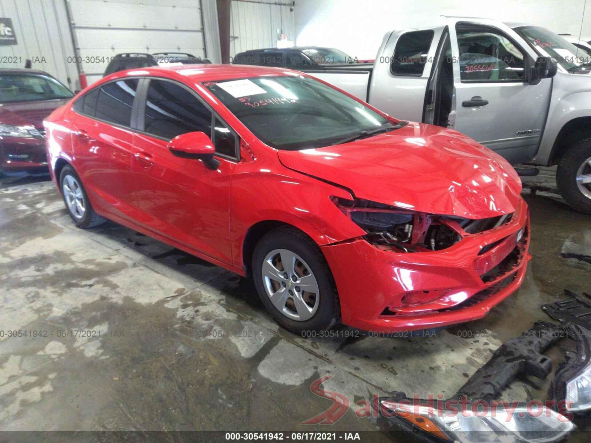 1G1BC5SMXG7323477 2016 CHEVROLET CRUZE