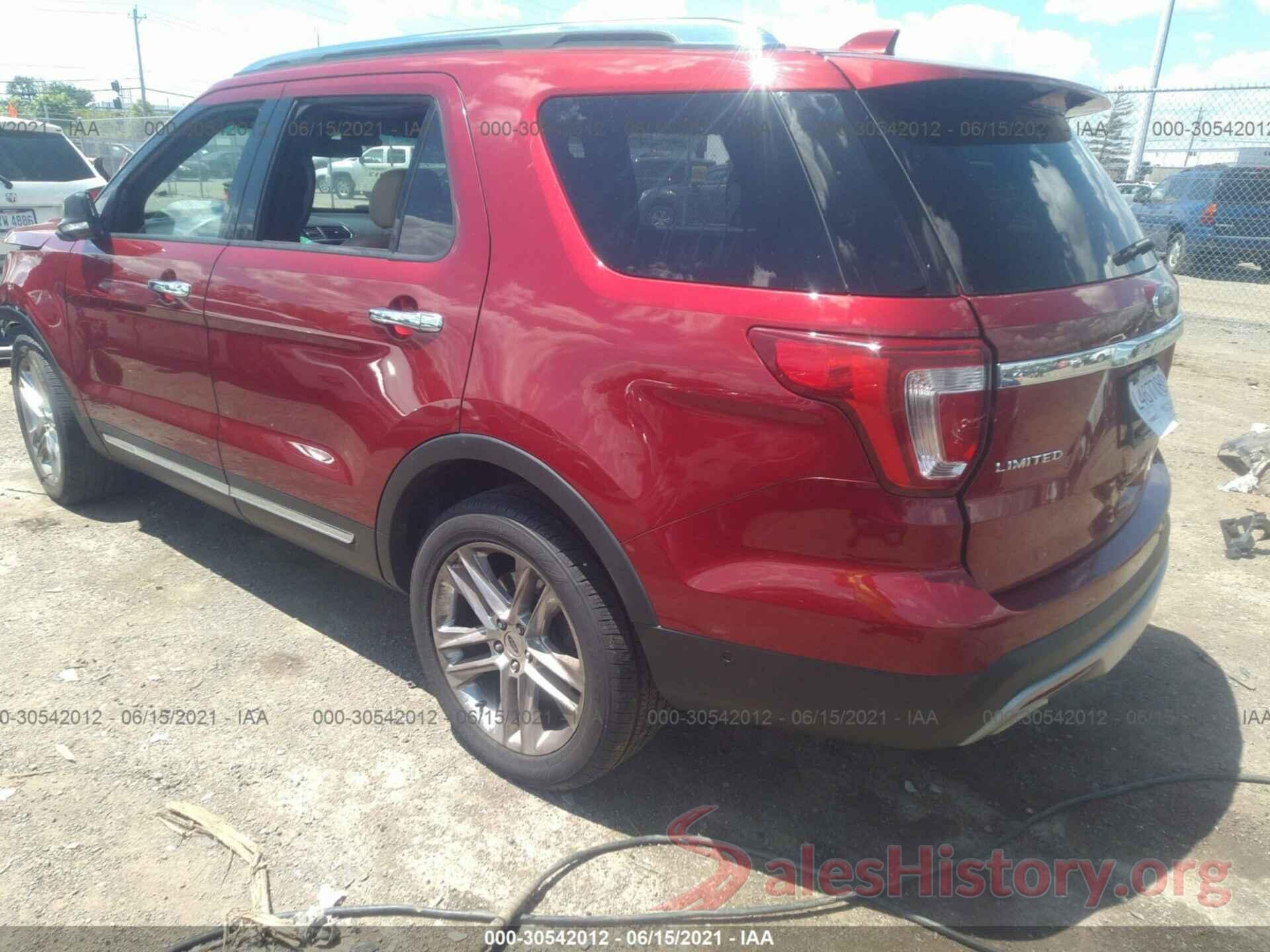 1FM5K8F86GGA13571 2016 FORD EXPLORER