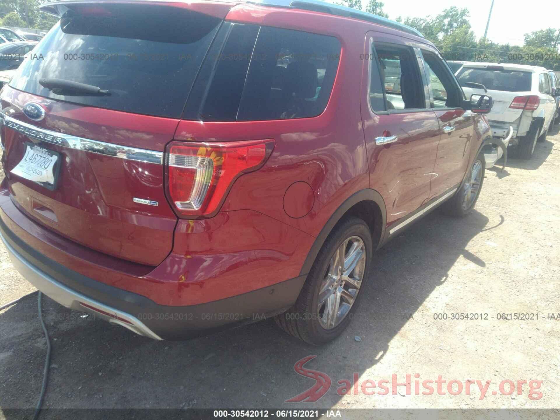 1FM5K8F86GGA13571 2016 FORD EXPLORER