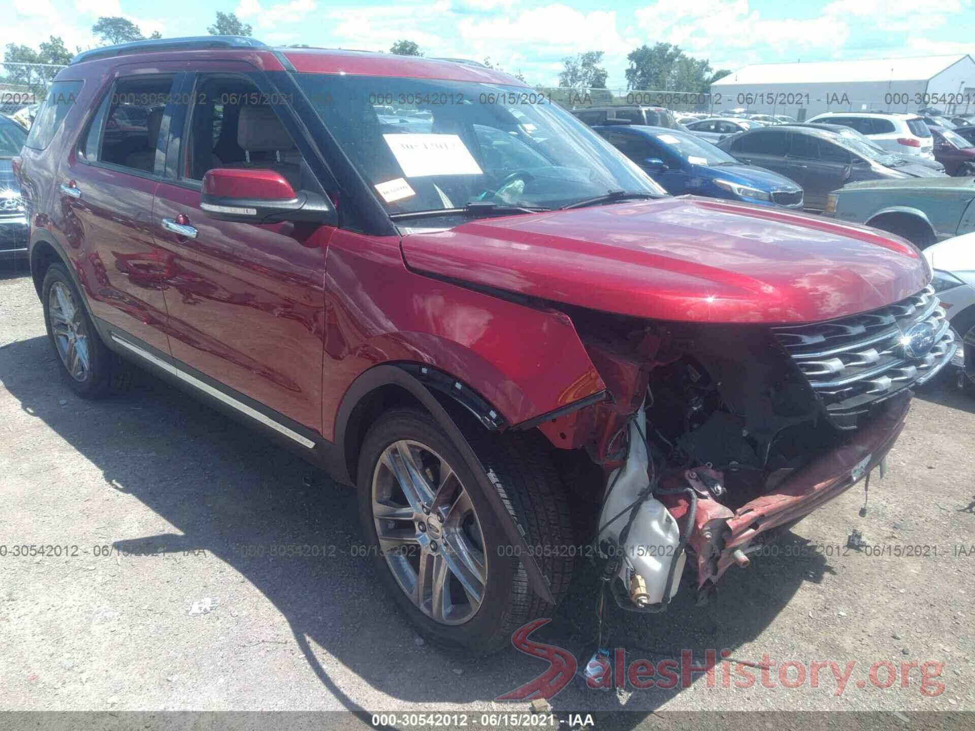 1FM5K8F86GGA13571 2016 FORD EXPLORER