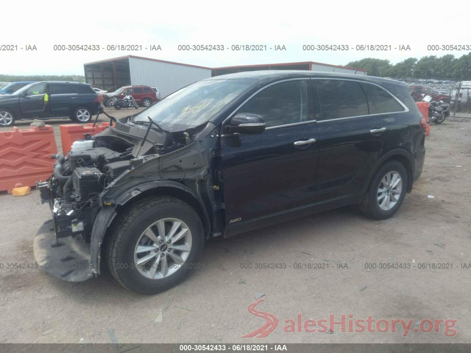 5XYPGDA34LG677867 2020 KIA SORENTO