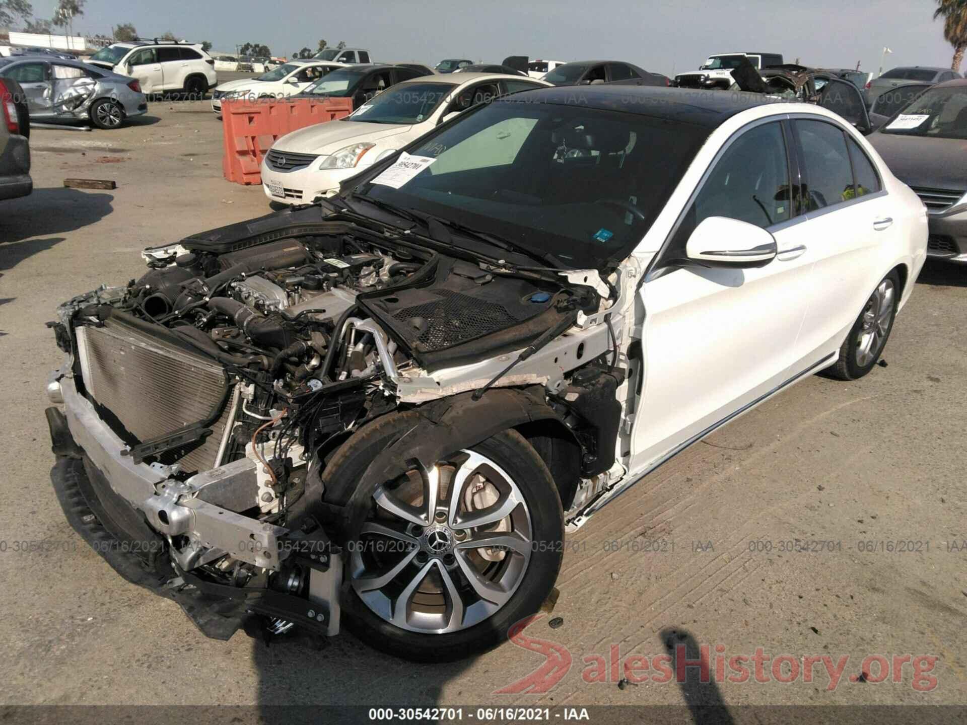 55SWF4JB3JU263231 2018 MERCEDES-BENZ C-CLASS