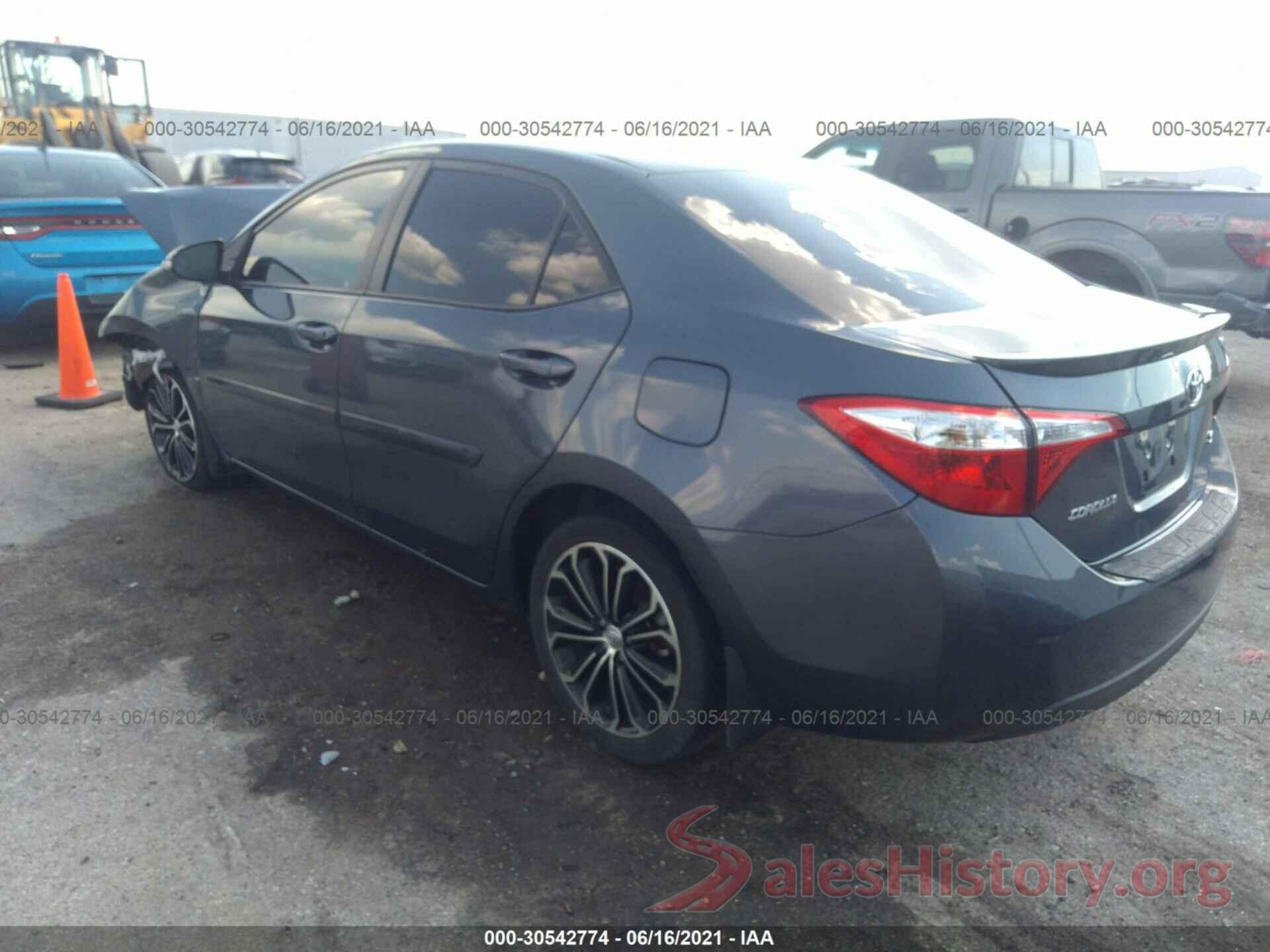 5YFBURHE9GP515127 2016 TOYOTA COROLLA