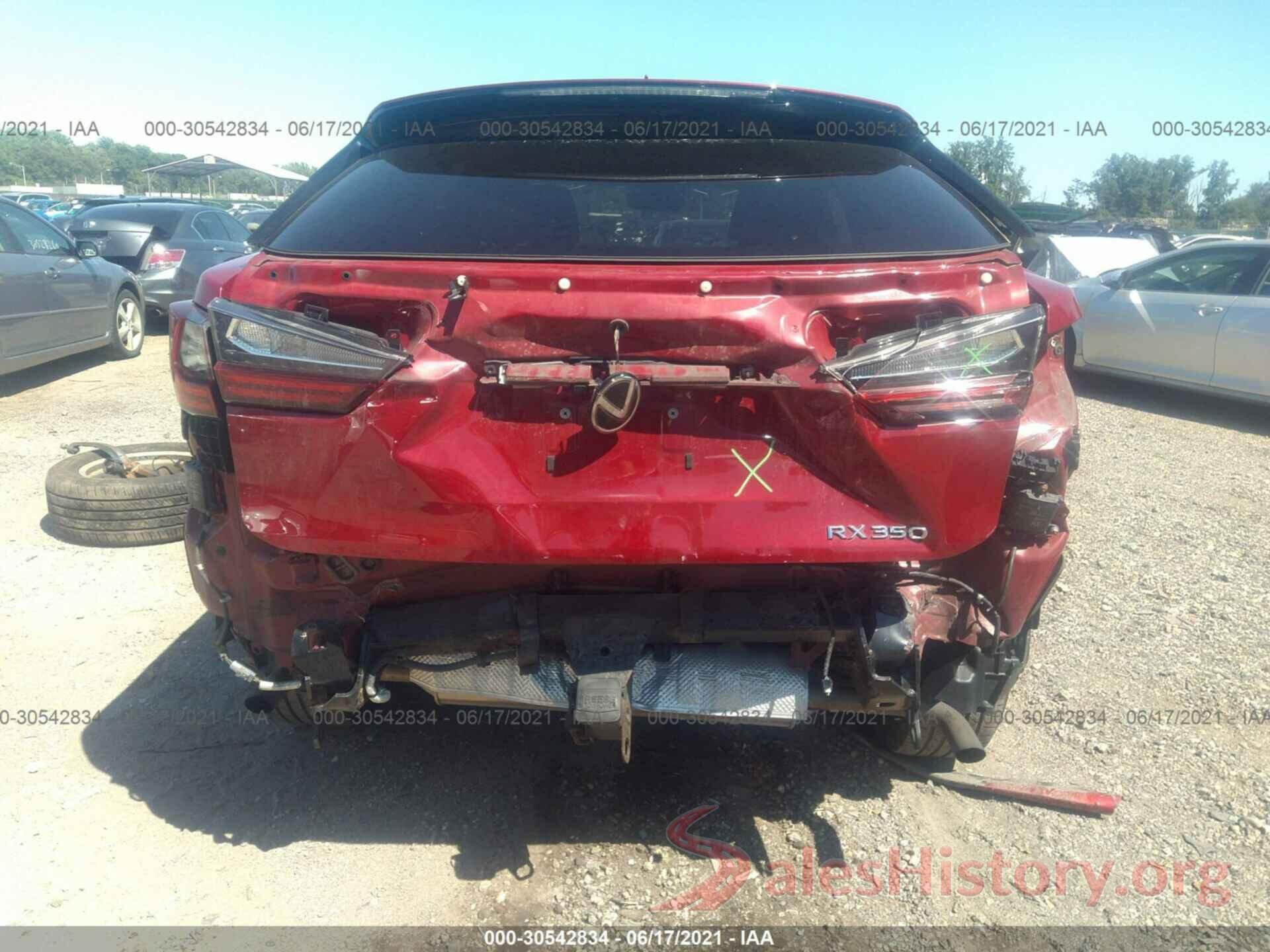 2T2BZMCA3HC110435 2017 LEXUS RX