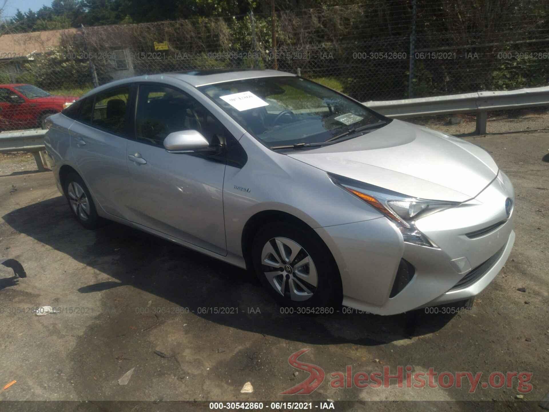 JTDKARFU7G3006410 2016 TOYOTA PRIUS