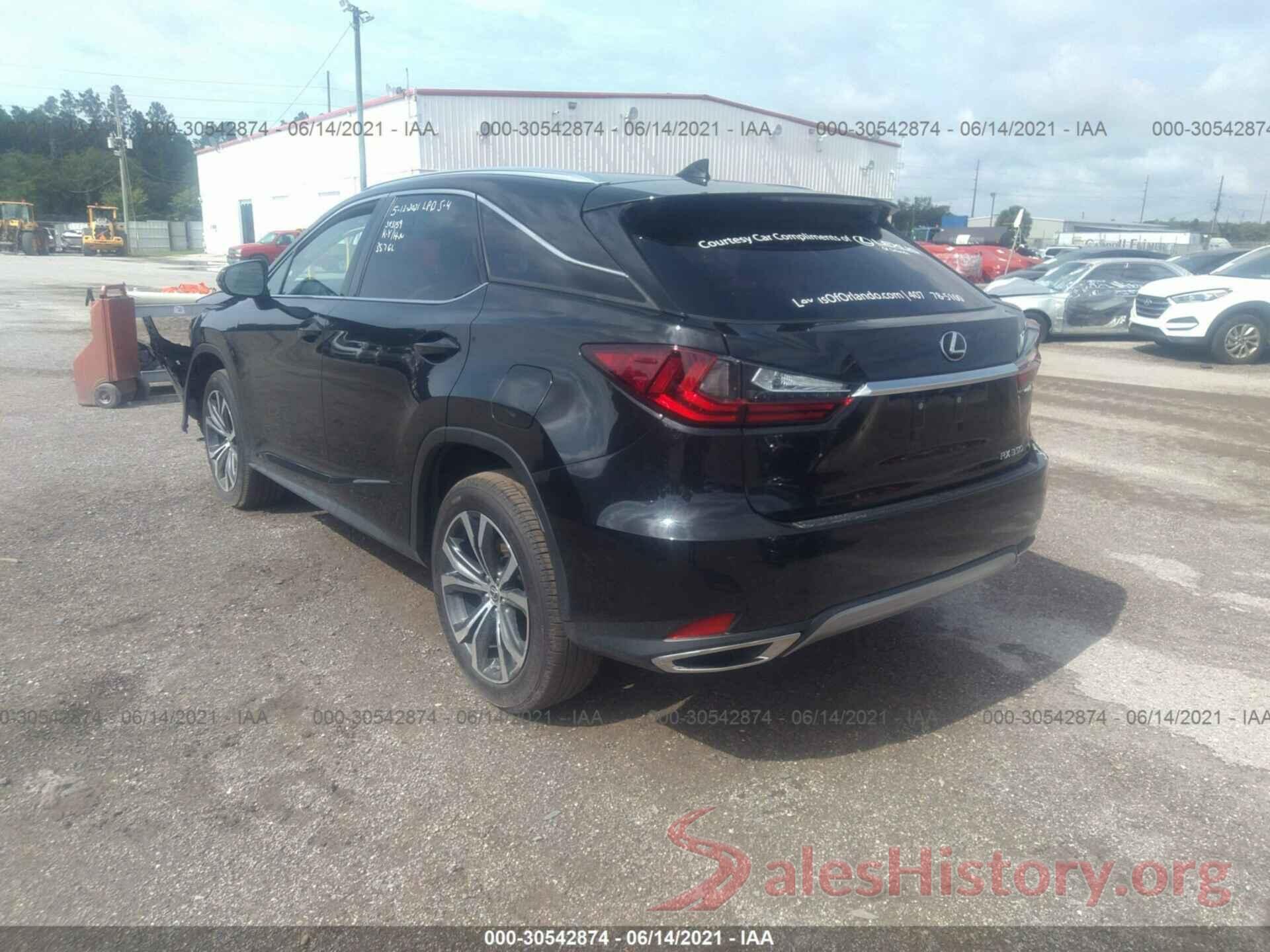 2T2HZMAAXMC191201 2021 LEXUS RX