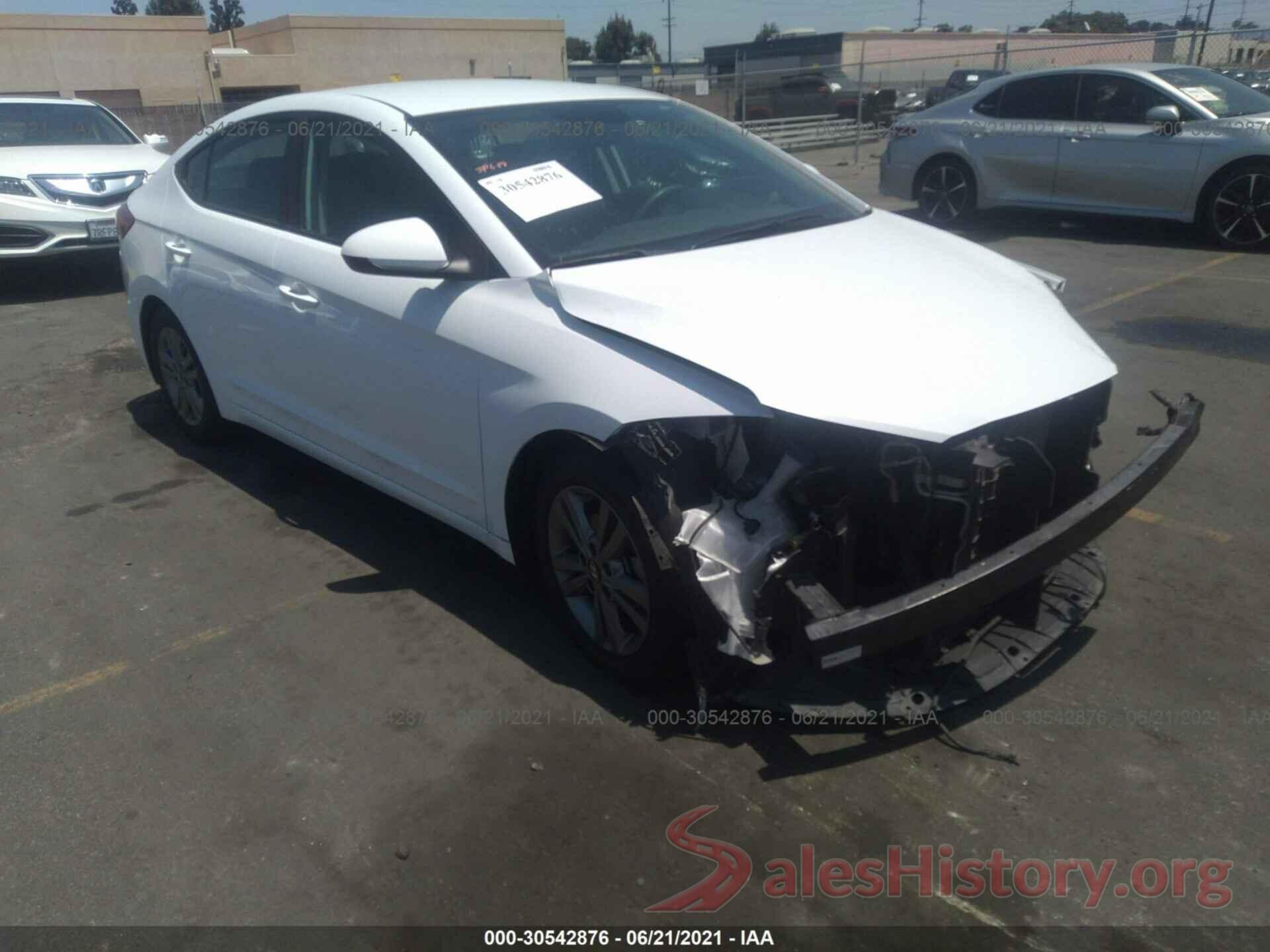 5NPD84LF3JH337610 2018 HYUNDAI ELANTRA