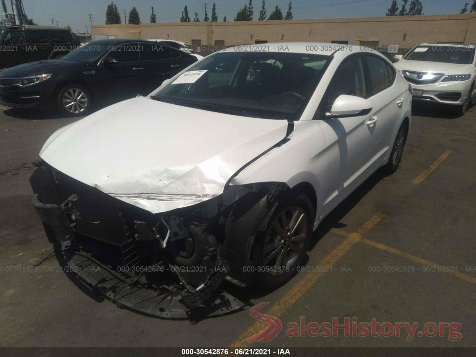 5NPD84LF3JH337610 2018 HYUNDAI ELANTRA