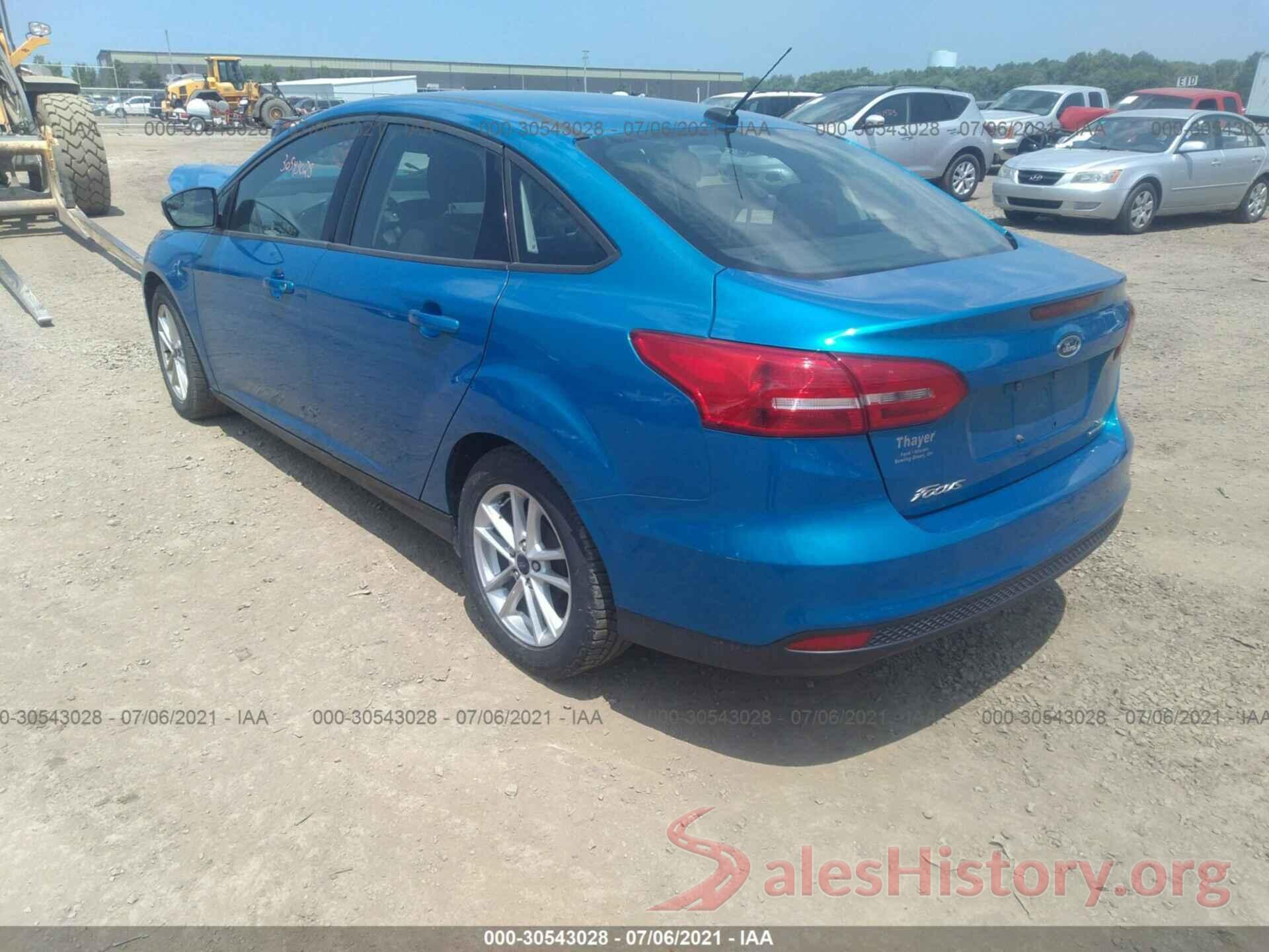 1FADP3F20GL281271 2016 FORD FOCUS