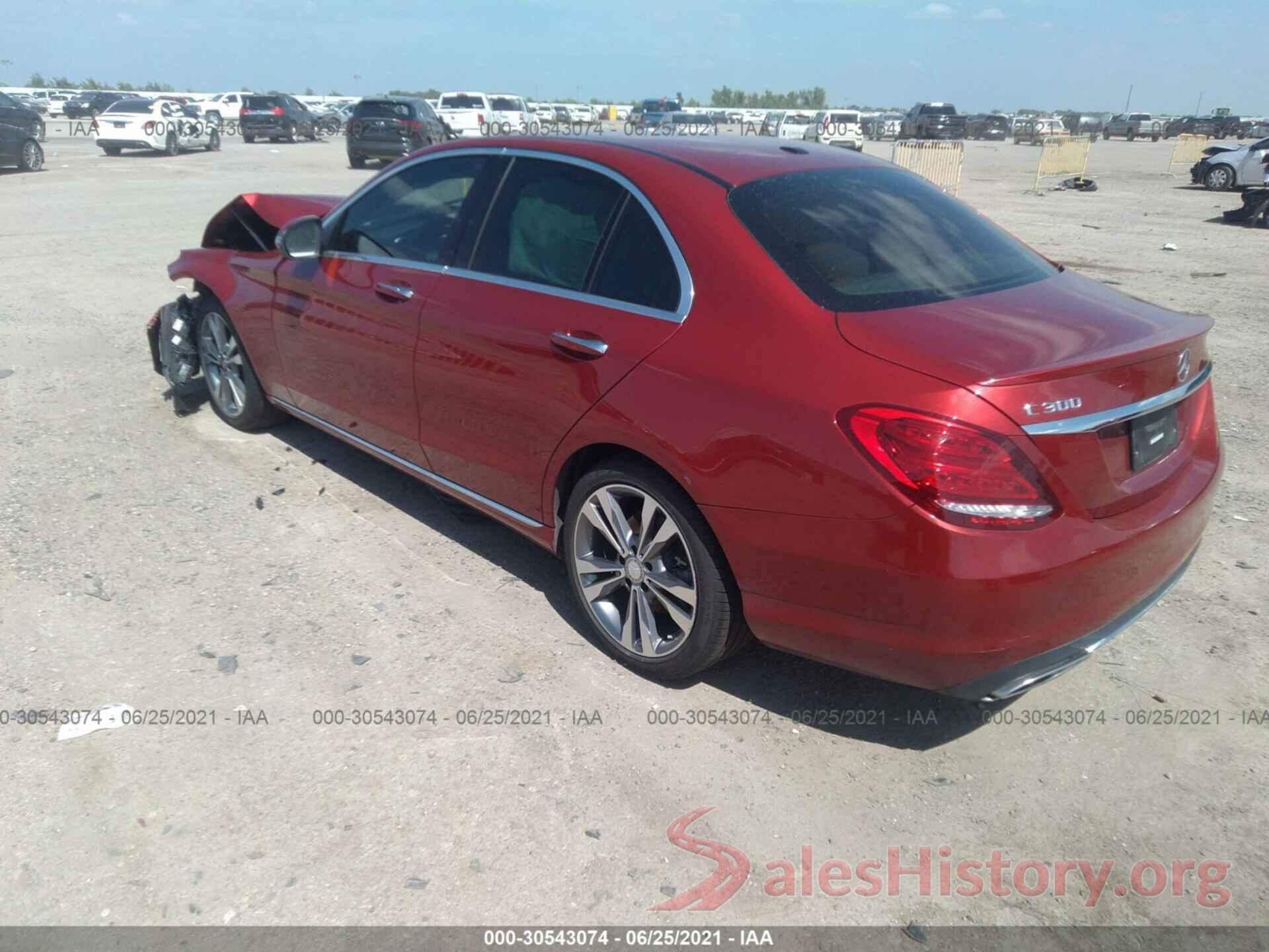 55SWF4JB3GU171464 2016 MERCEDES-BENZ C-CLASS