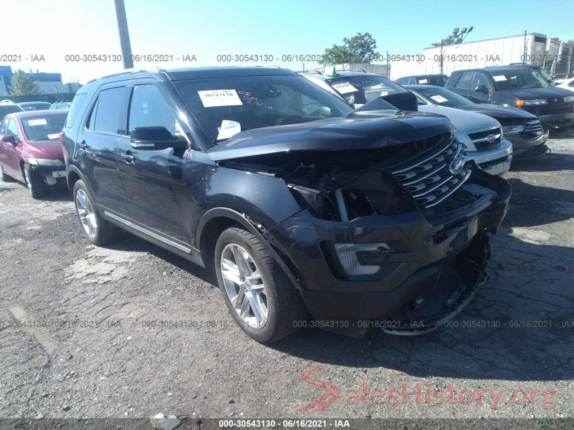 1FM5K8D83HGC17216 2017 FORD EXPLORER