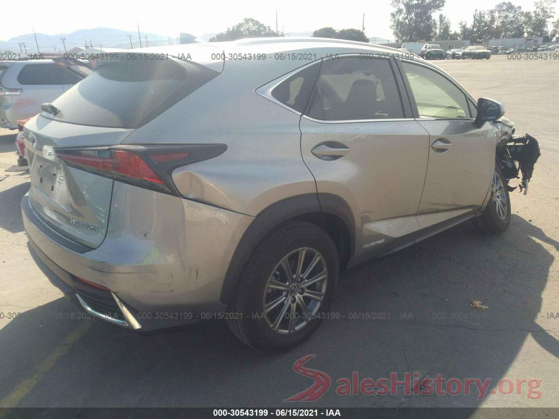 JTJAJRDZ1L2129353 2020 LEXUS NX