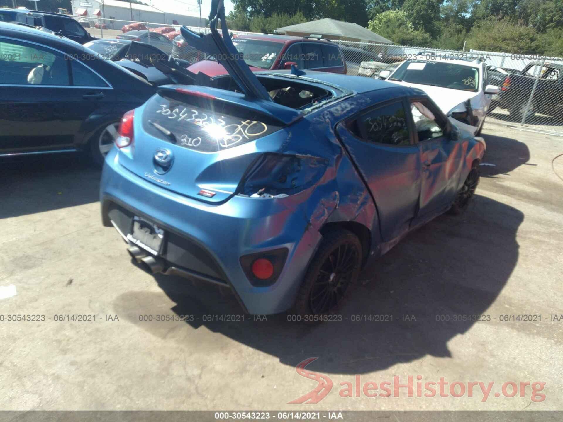 KMHTC6AEXGU257439 2016 HYUNDAI VELOSTER