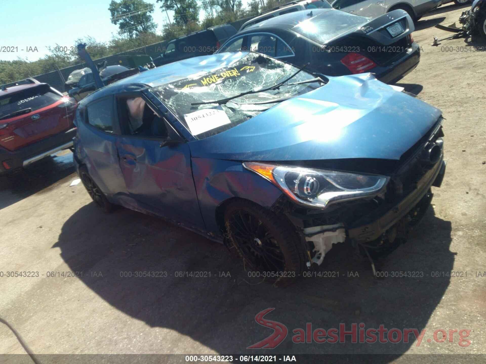 KMHTC6AEXGU257439 2016 HYUNDAI VELOSTER