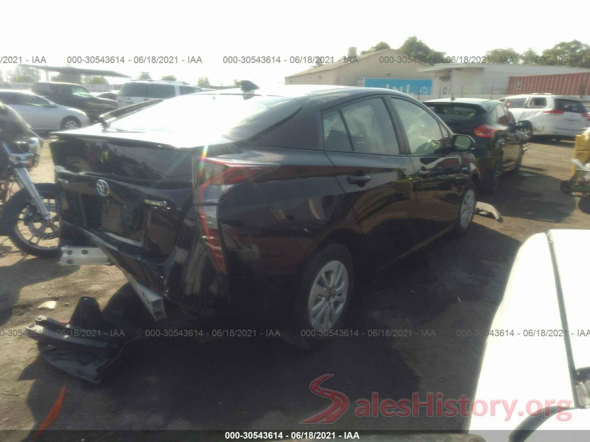 JTDKBRFUXH3026343 2017 TOYOTA PRIUS