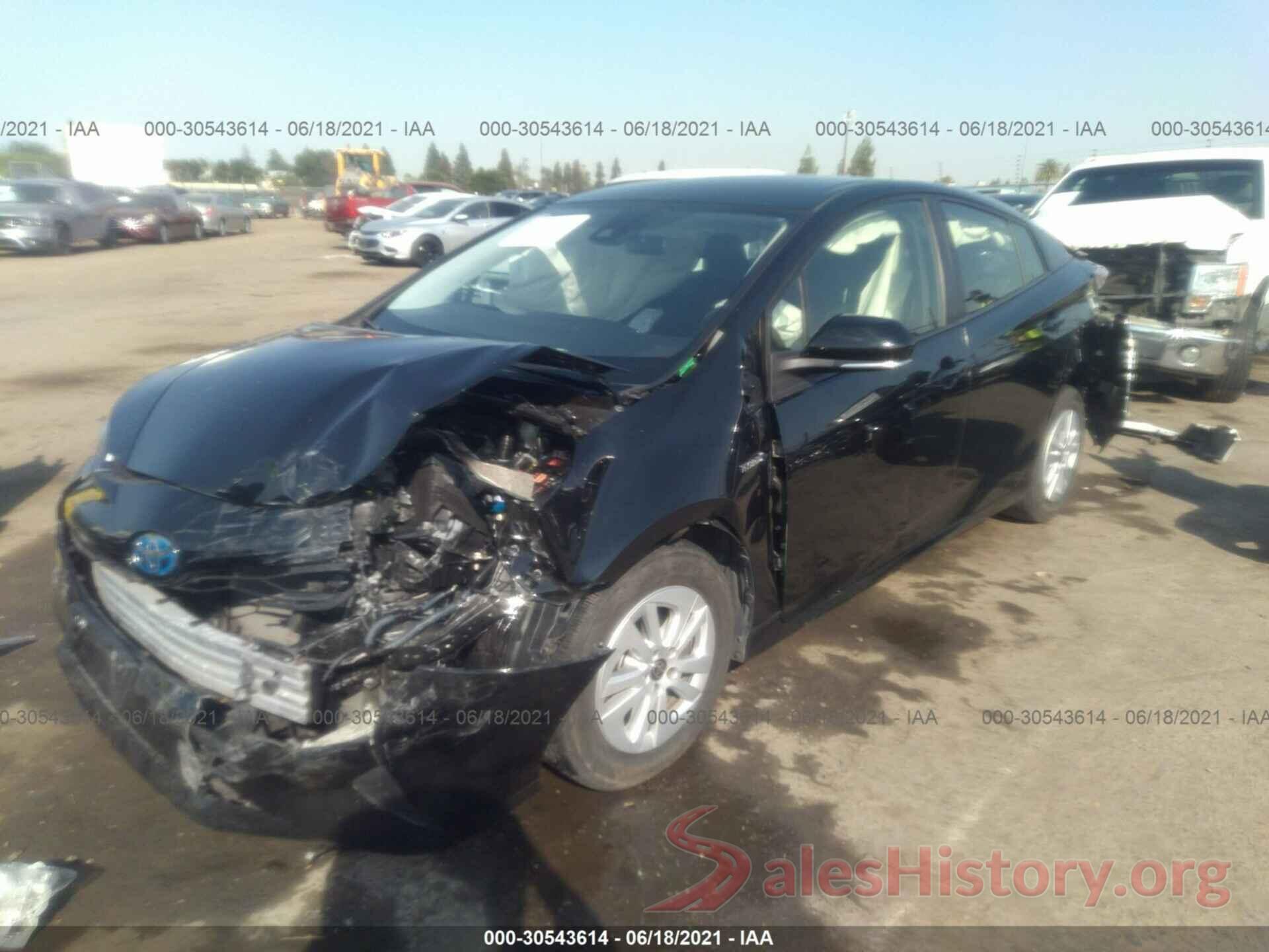 JTDKBRFUXH3026343 2017 TOYOTA PRIUS