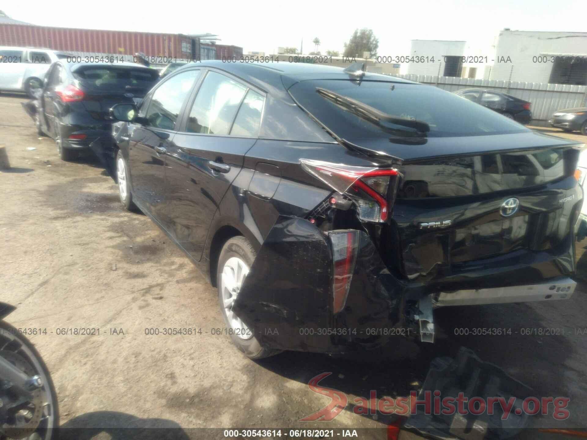 JTDKBRFUXH3026343 2017 TOYOTA PRIUS