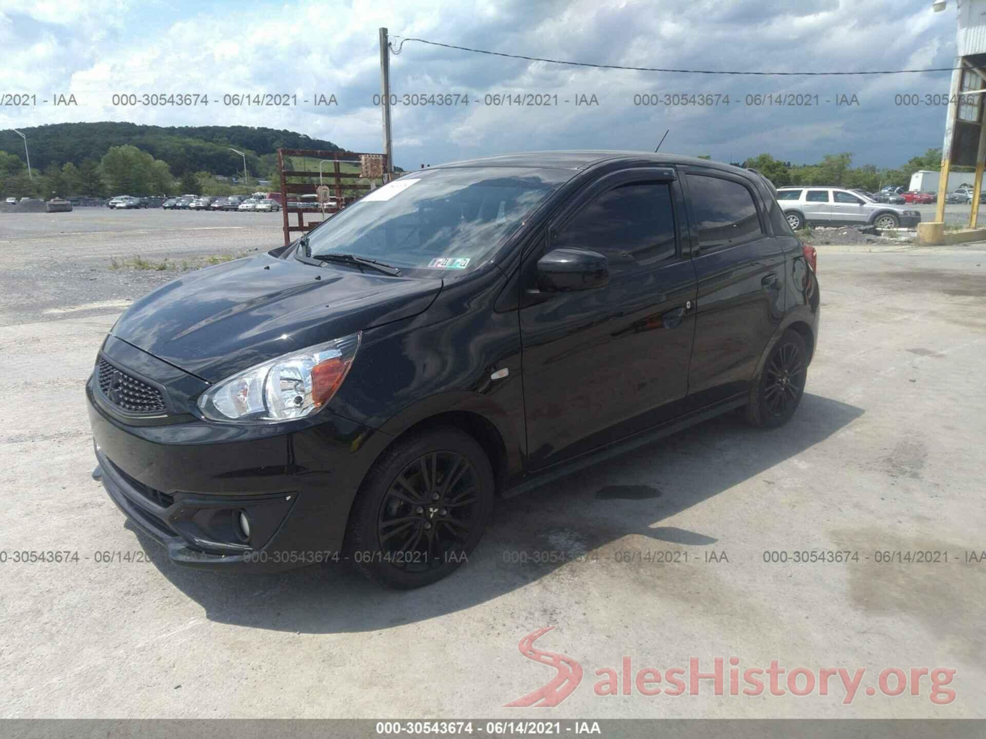 ML32A5HJ1KH002900 2019 MITSUBISHI MIRAGE