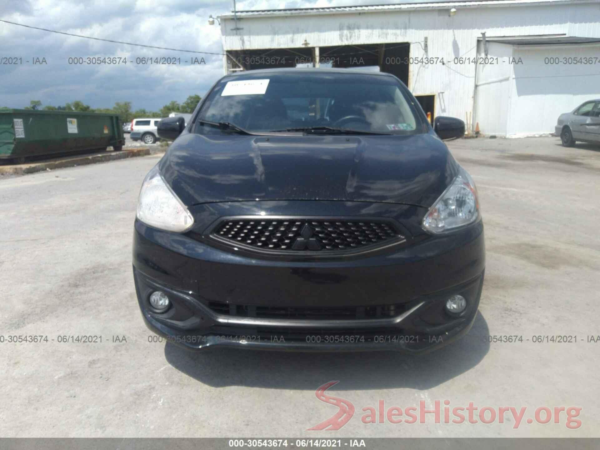 ML32A5HJ1KH002900 2019 MITSUBISHI MIRAGE