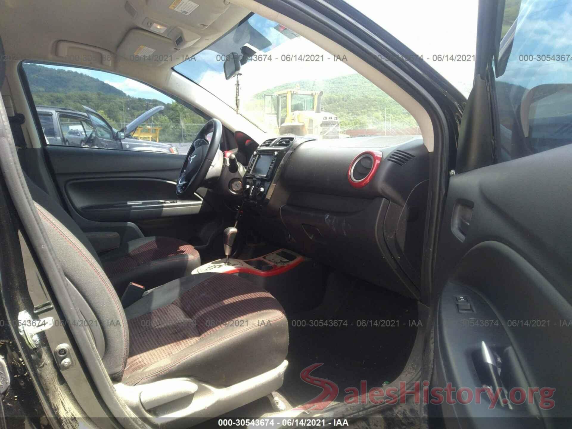 ML32A5HJ1KH002900 2019 MITSUBISHI MIRAGE