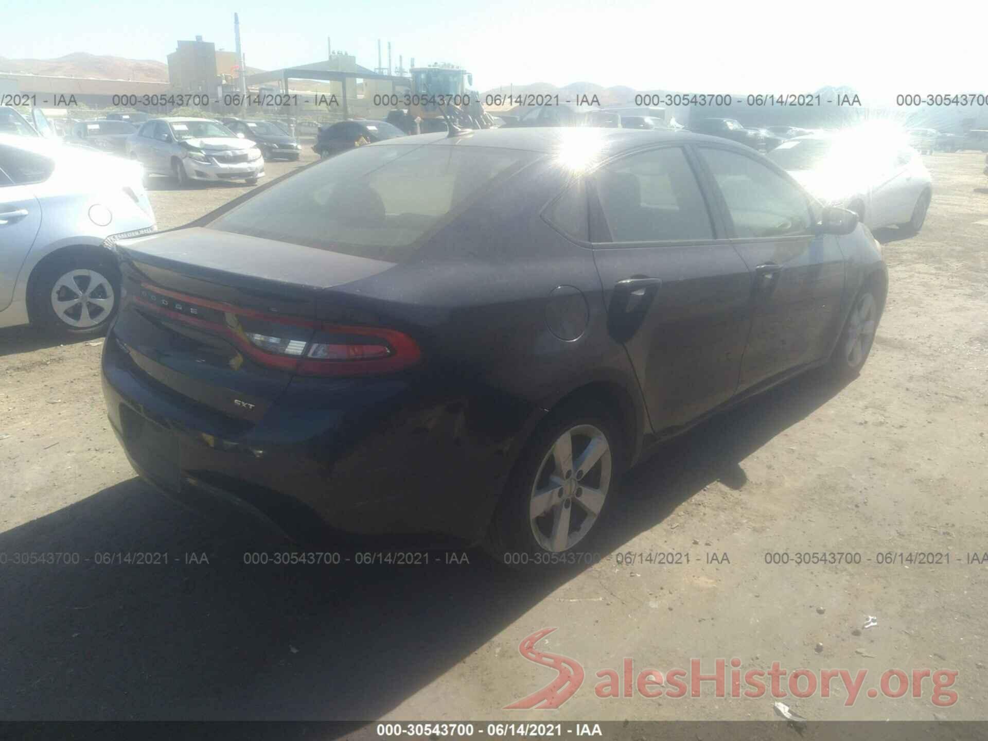 1C3CDFBB1GD769861 2016 DODGE DART