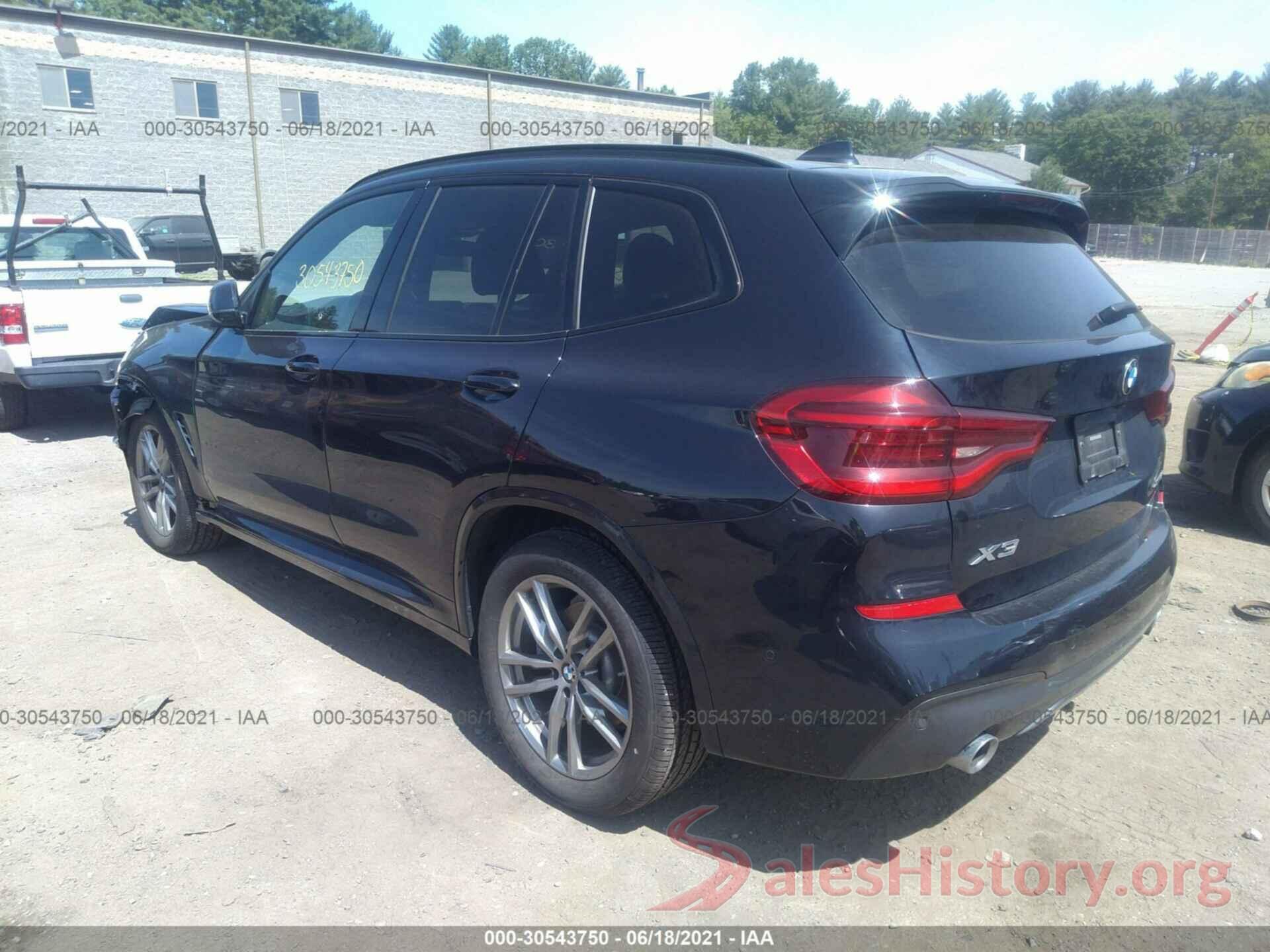 5UXTY5C07L9B57430 2020 BMW X3