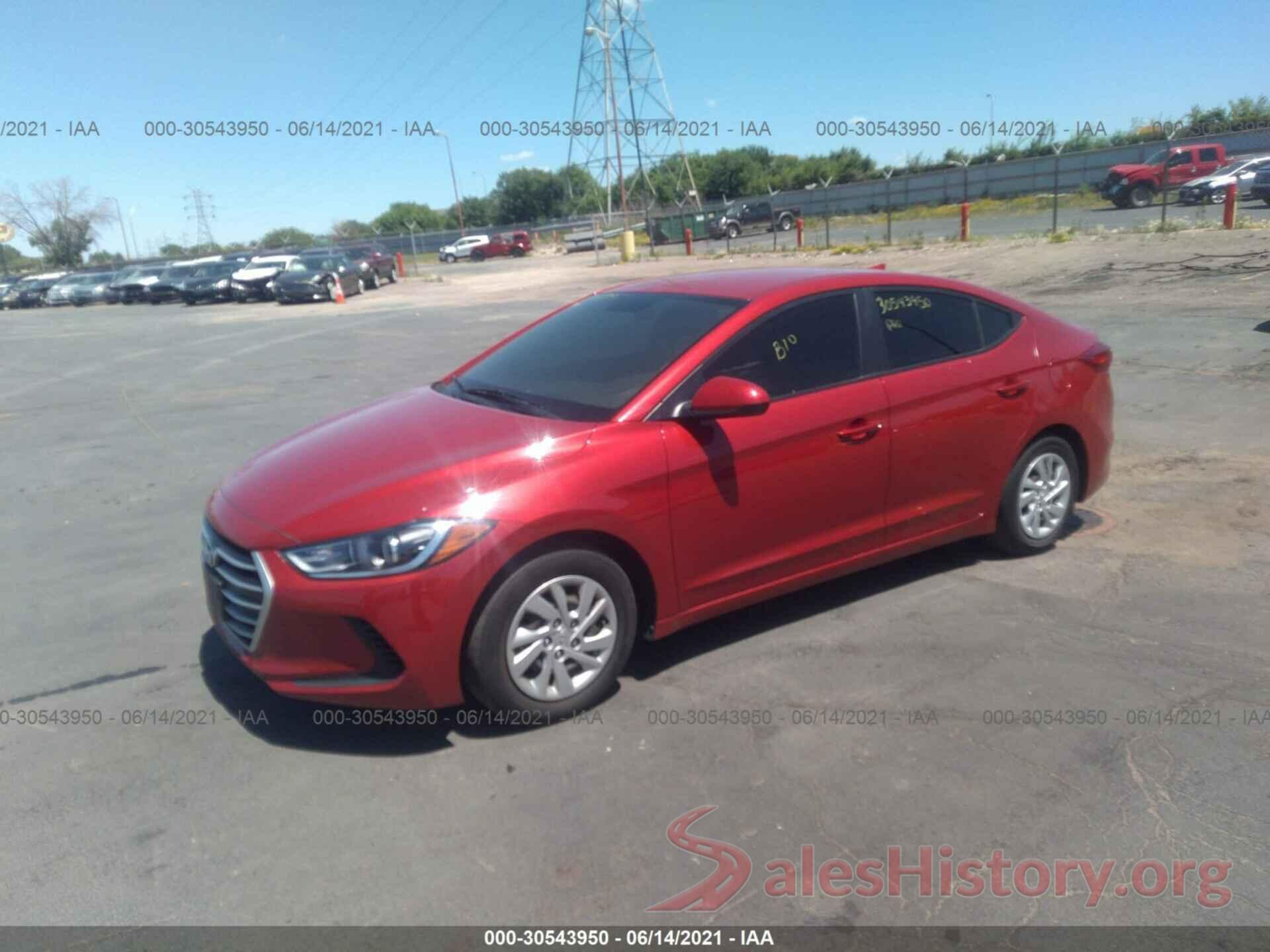 5NPD74LF9HH072009 2017 HYUNDAI ELANTRA