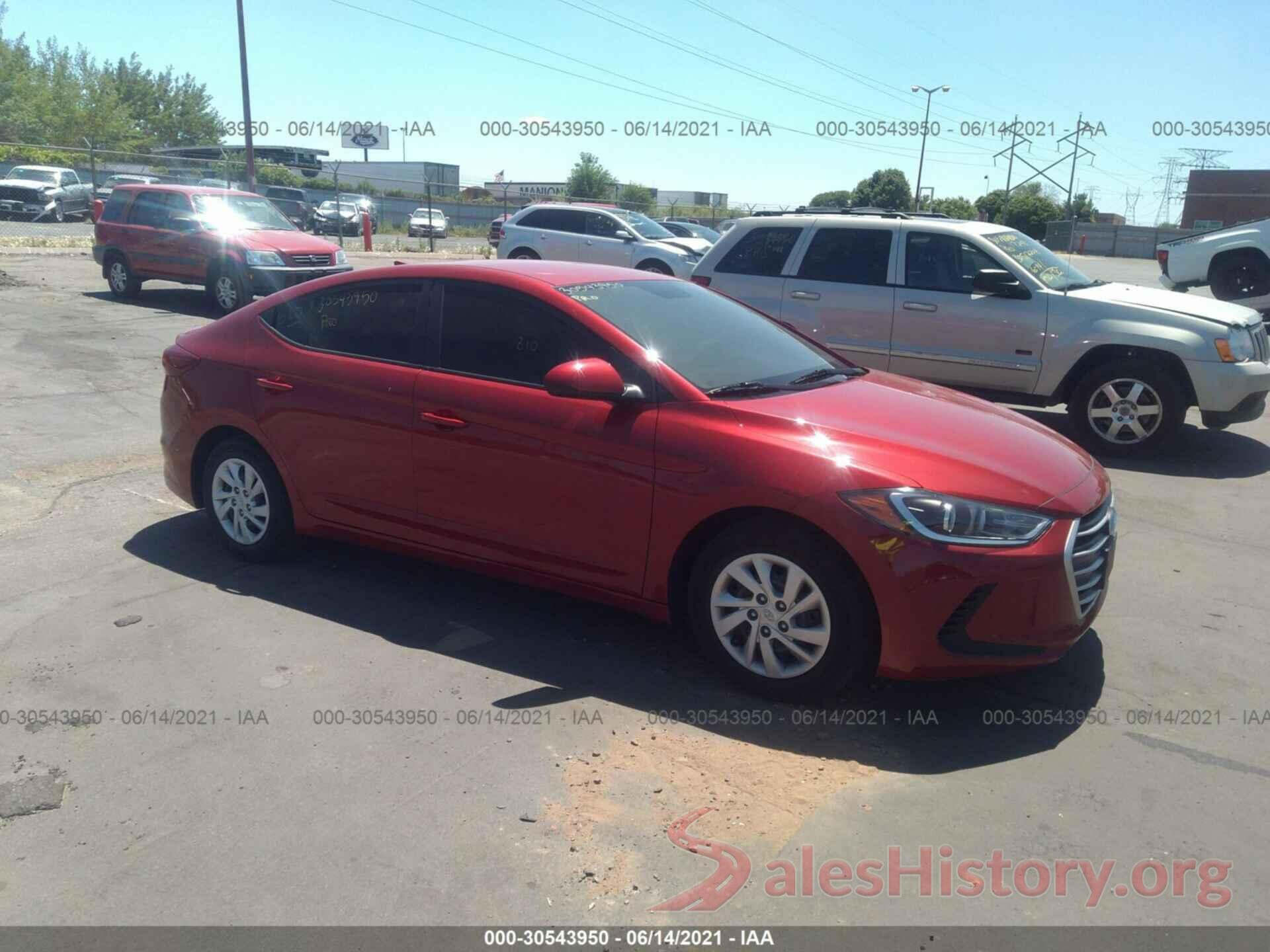 5NPD74LF9HH072009 2017 HYUNDAI ELANTRA