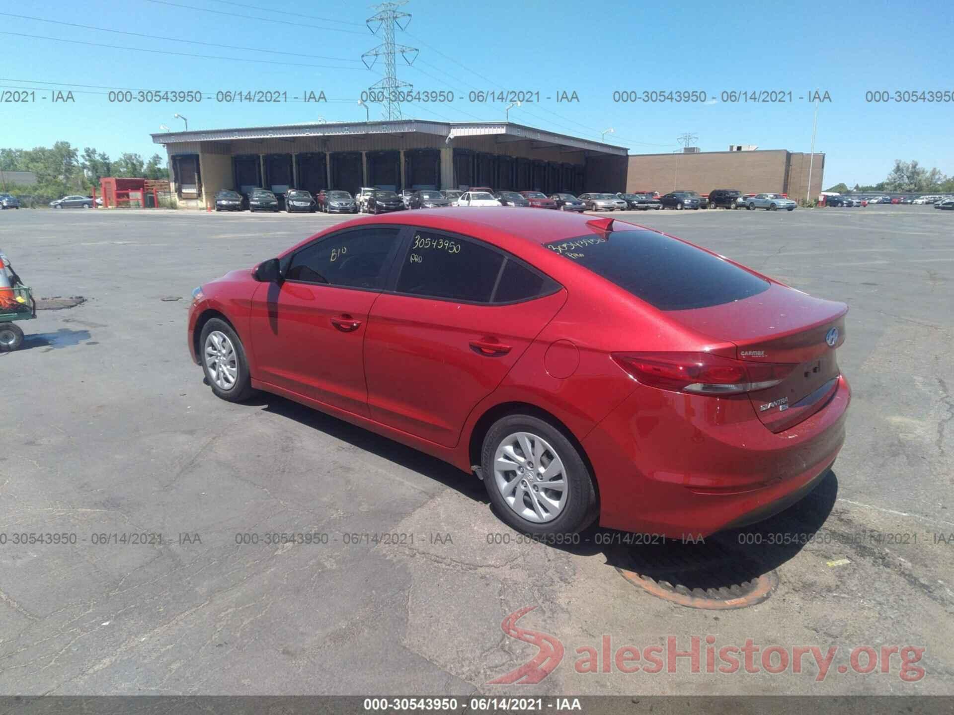 5NPD74LF9HH072009 2017 HYUNDAI ELANTRA