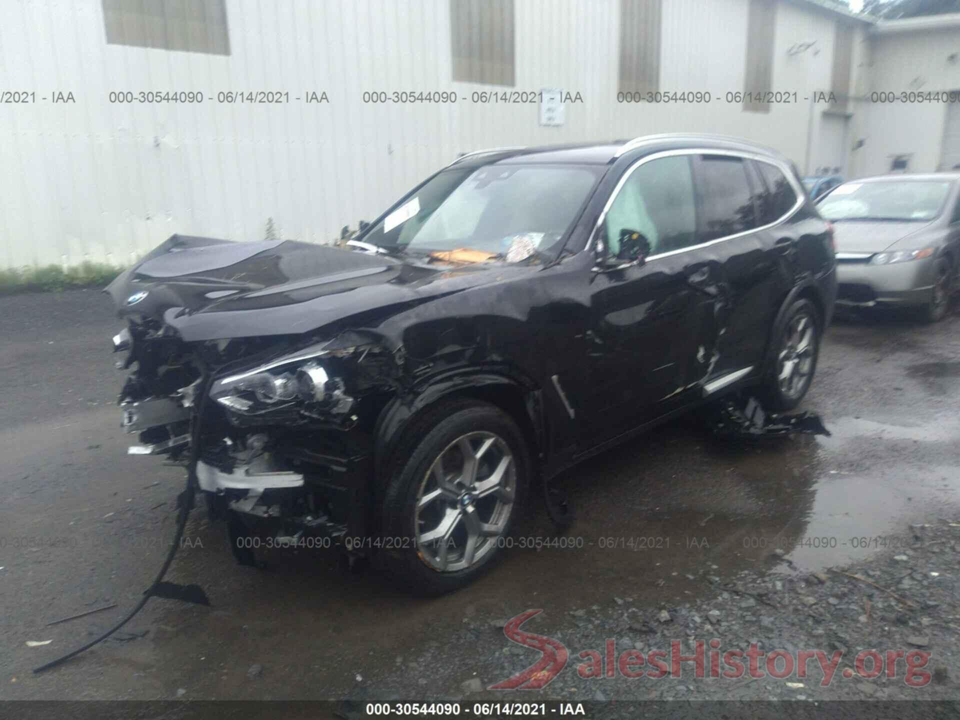 5UXTY5C06L9B82593 2020 BMW X3