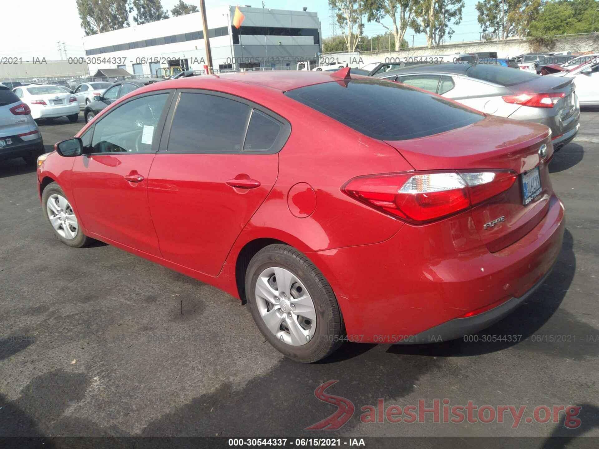 KNAFK4A62G5611656 2016 KIA FORTE