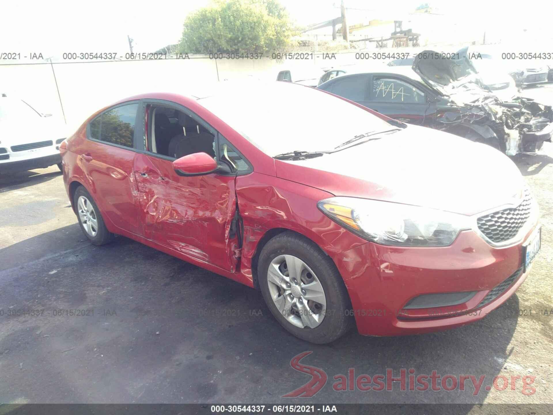 KNAFK4A62G5611656 2016 KIA FORTE