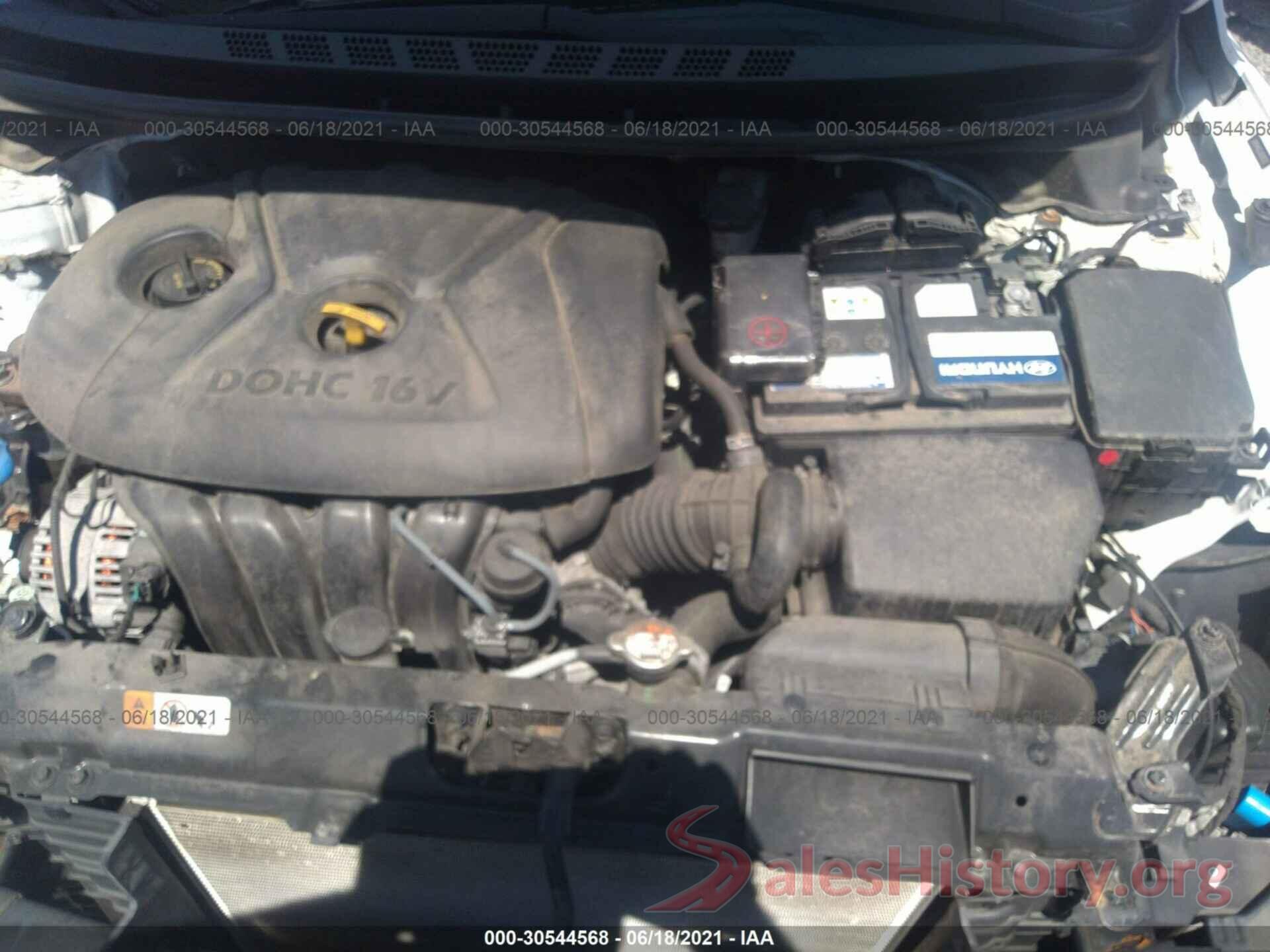 5NPDH4AE3GH782707 2016 HYUNDAI ELANTRA